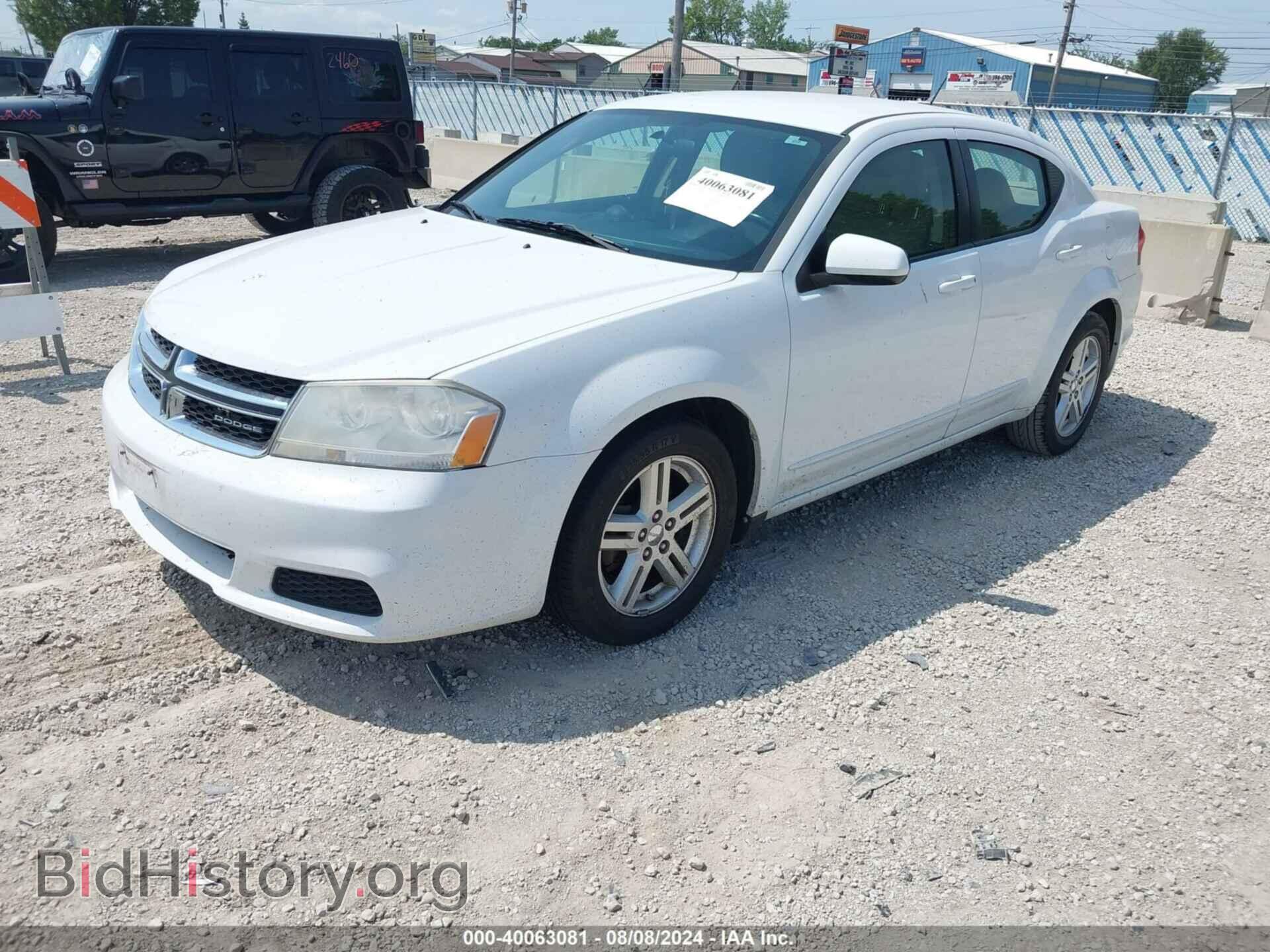 2012 DODGE AVENGER - VIN: 1C3CDZCBXCN154052 - Photo 2