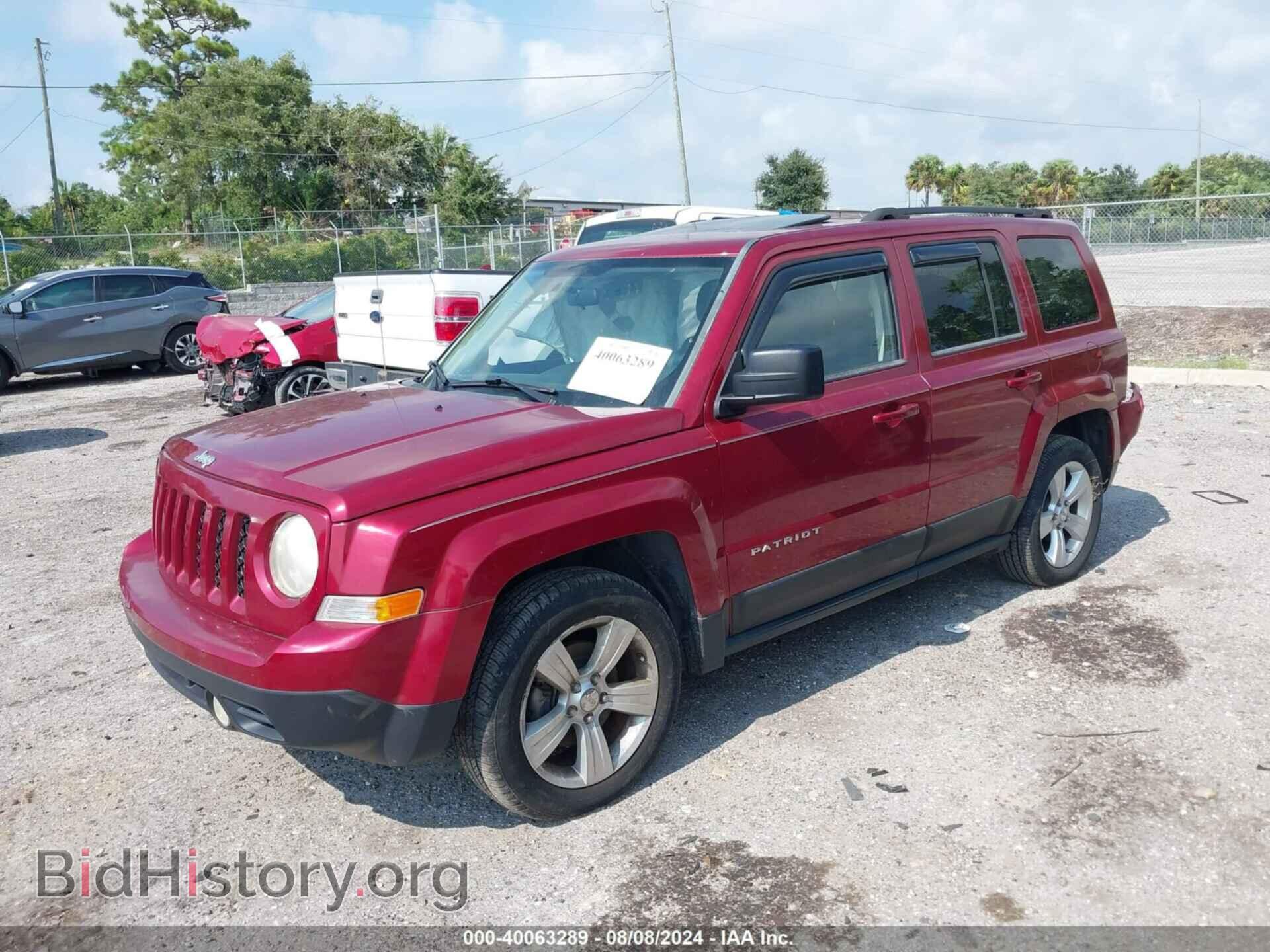 2012 JEEP PATRIOT - VIN: 1C4NJPFA6CD590052 - Фото 2