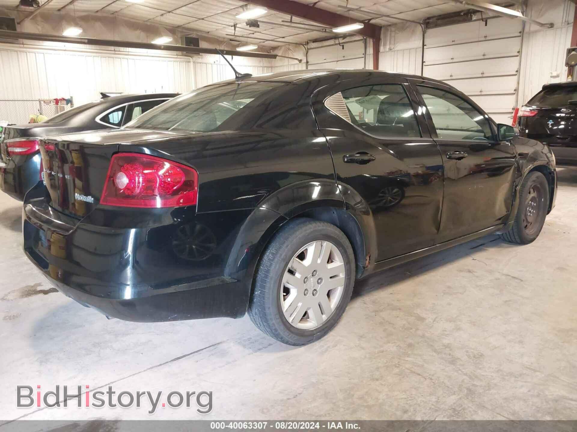 2013 DODGE AVENGER - VIN: 1C3CDZAB3DN725496 - Фото 4