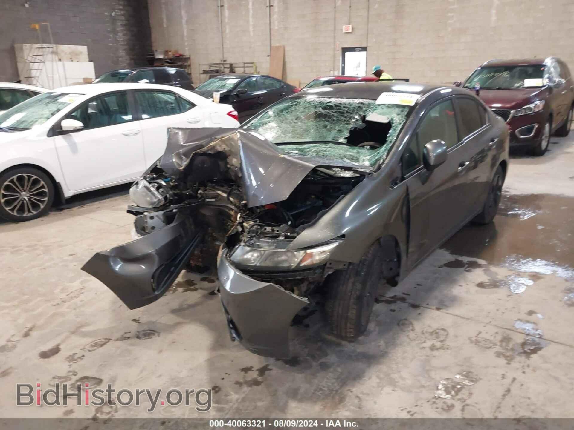 2013 HONDA CIVIC - VIN: 2HGFB2F57DH519875 - Фото 2