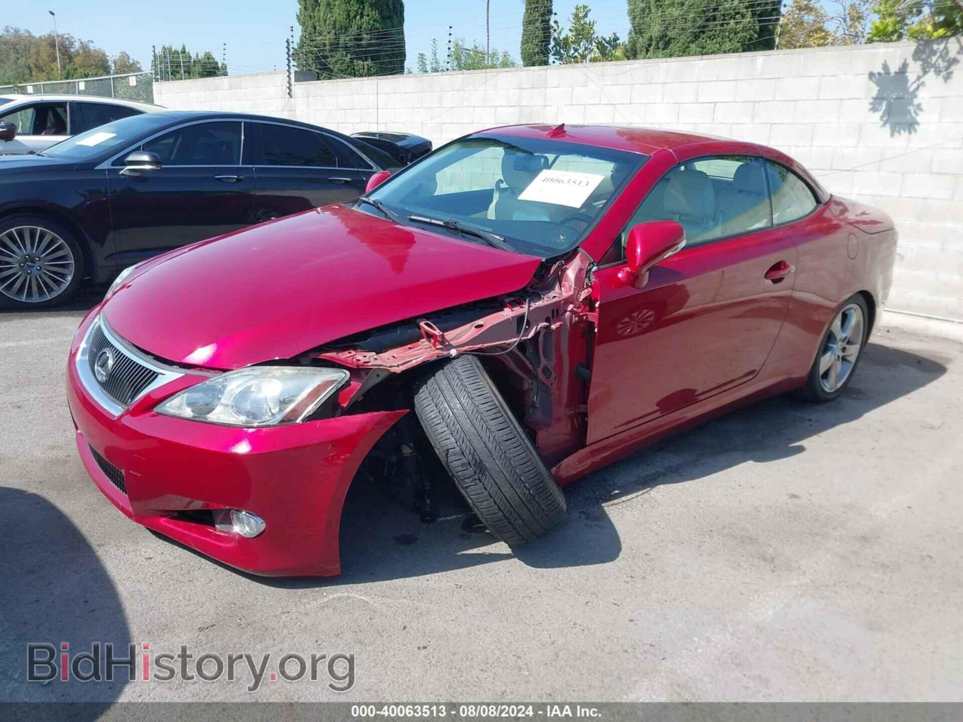 2010 LEXUS IS 250C - VIN: JTHFF2C28A2508397 - Photo 2