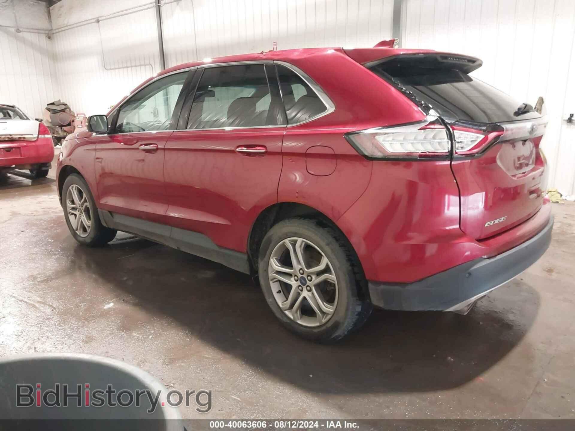 2015 FORD EDGE - VIN: 2FMTK4K80FBB13337 - Фото 3