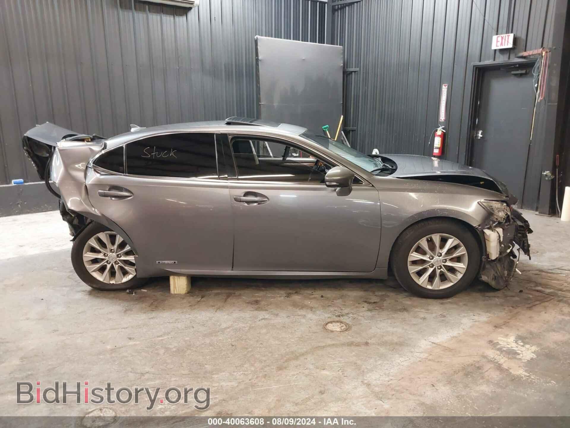 2013 LEXUS ES 300H - VIN: JTHBW1GG3D2013849 - Фото 12
