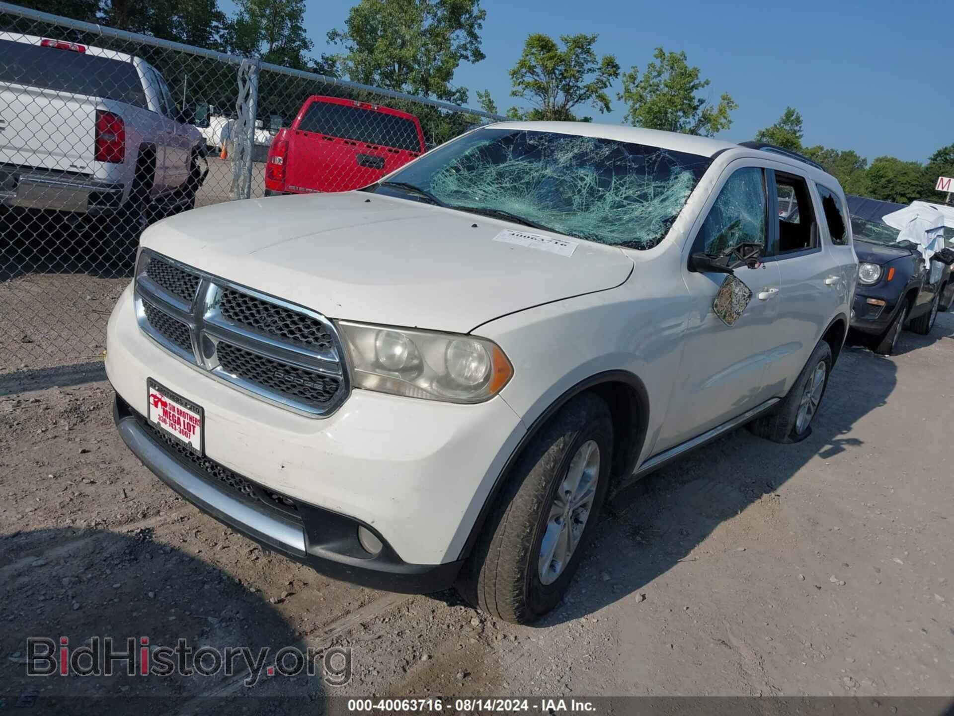 2012 DODGE DURANGO - VIN: 1C4RDJDG5CC158815 - Фото 2