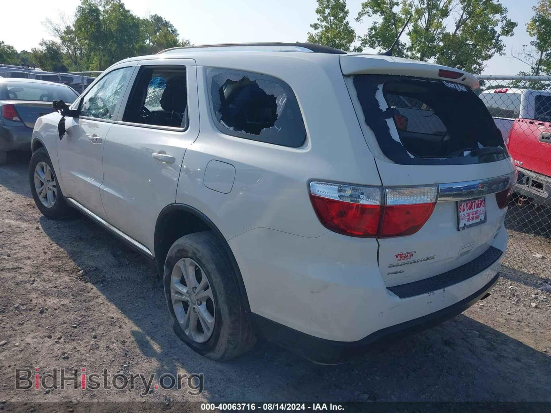2012 DODGE DURANGO - VIN: 1C4RDJDG5CC158815 - Фото 3