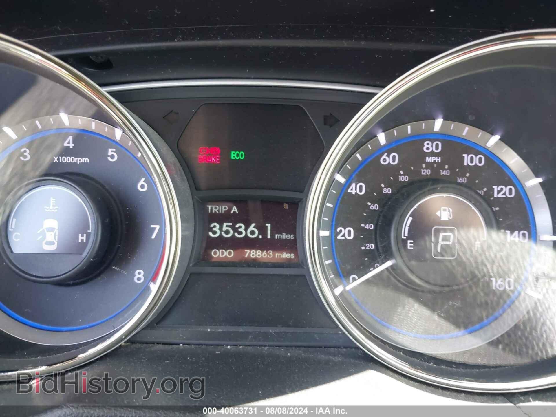 2013 HYUNDAI SONATA - VIN: 5NPEC4AC7DH674829 - Фото 7