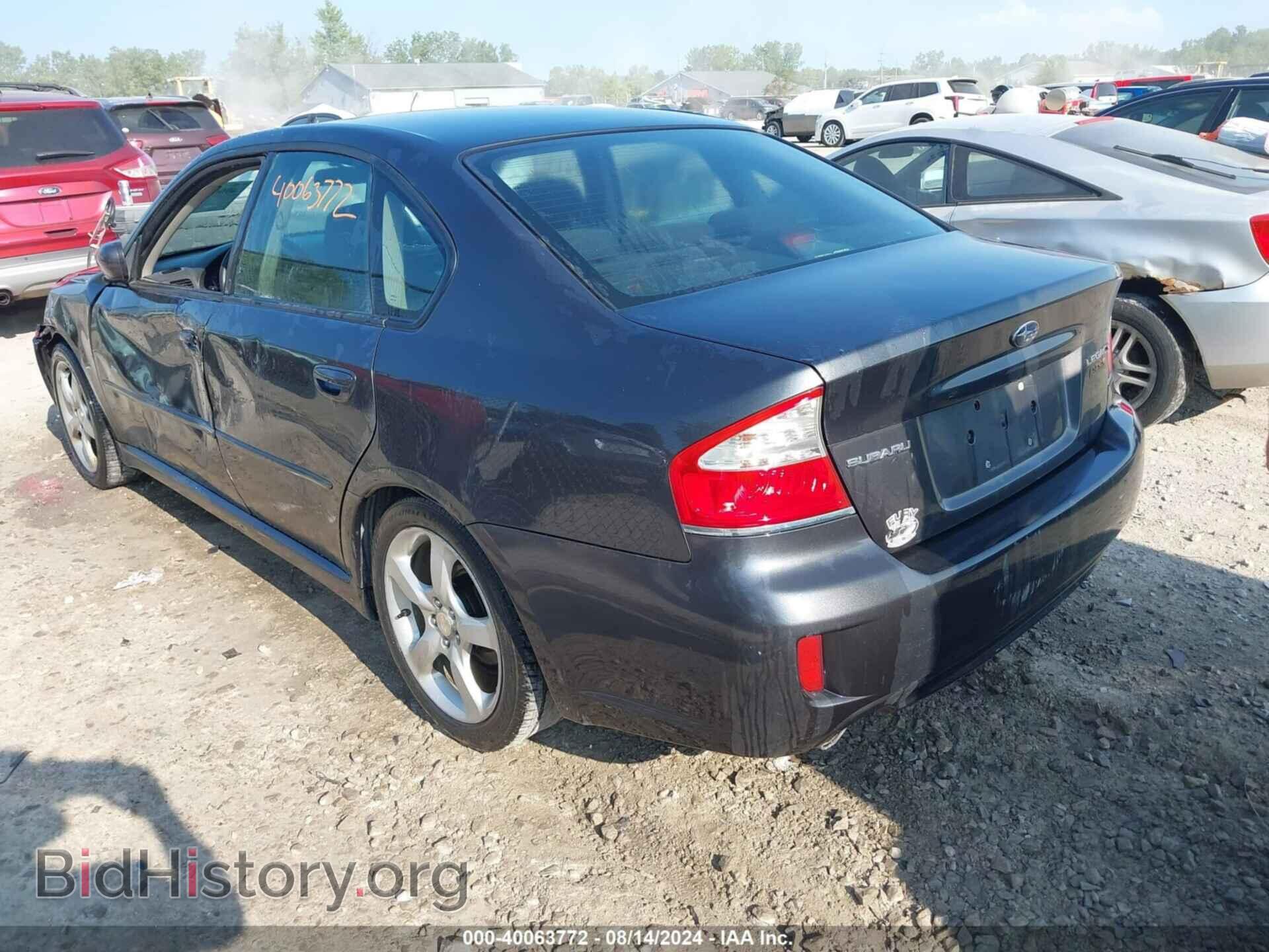 2009 SUBARU LEGACY - VIN: 4S3BL616797216941 - Фото 3