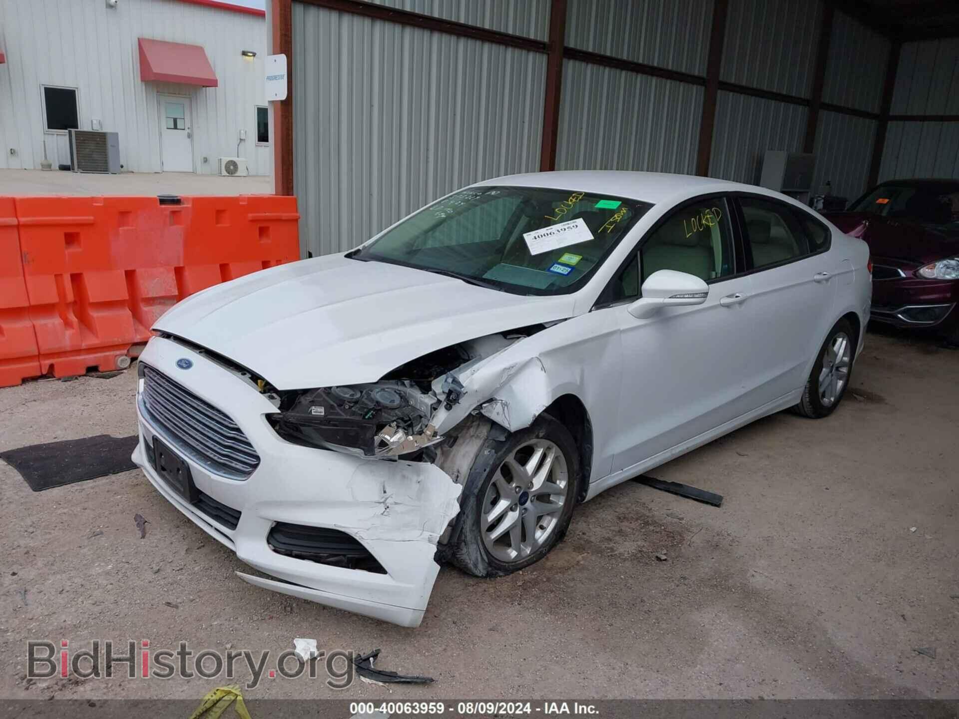 2013 FORD FUSION - VIN: 3FA6P0HR5DR360398 - Фото 2