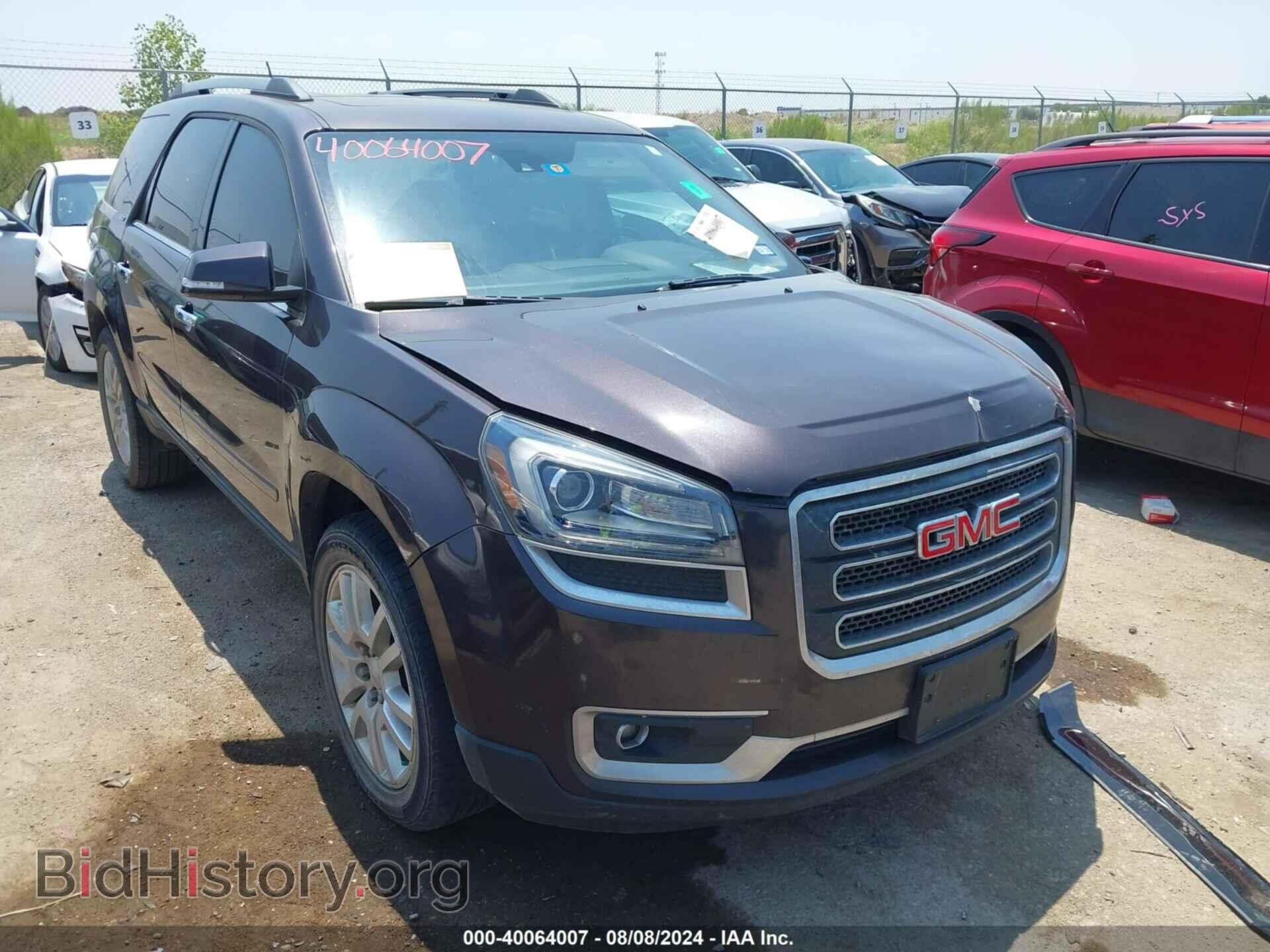 Фотография 1GKKRRKD7FJ302377 - GMC ACADIA 2015