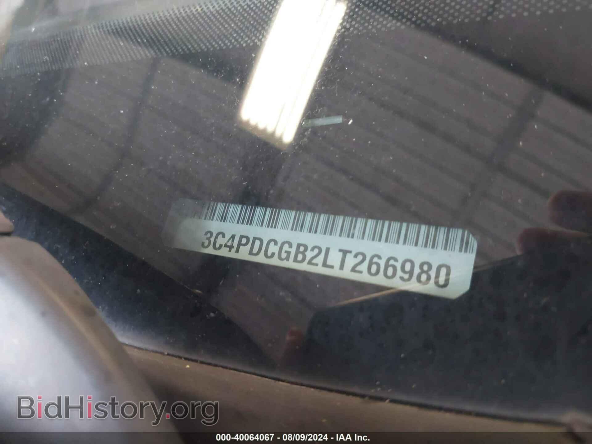 2020 DODGE JOURNEY - VIN: 3C4PDCGB2LT266980 - Фото 9