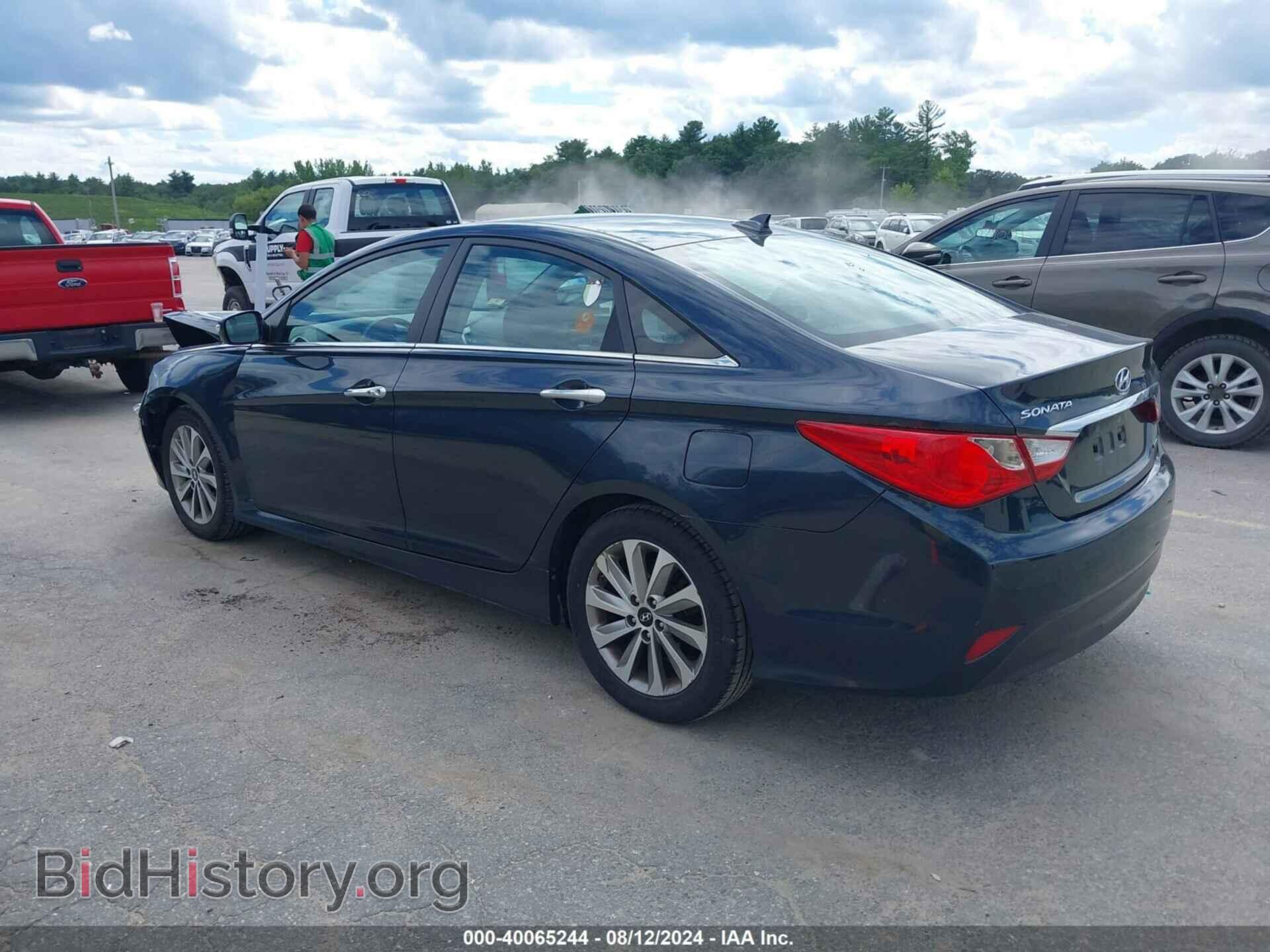 2014 HYUNDAI SONATA - VIN: 5NPEC4AC2EH827201 - Фото 3