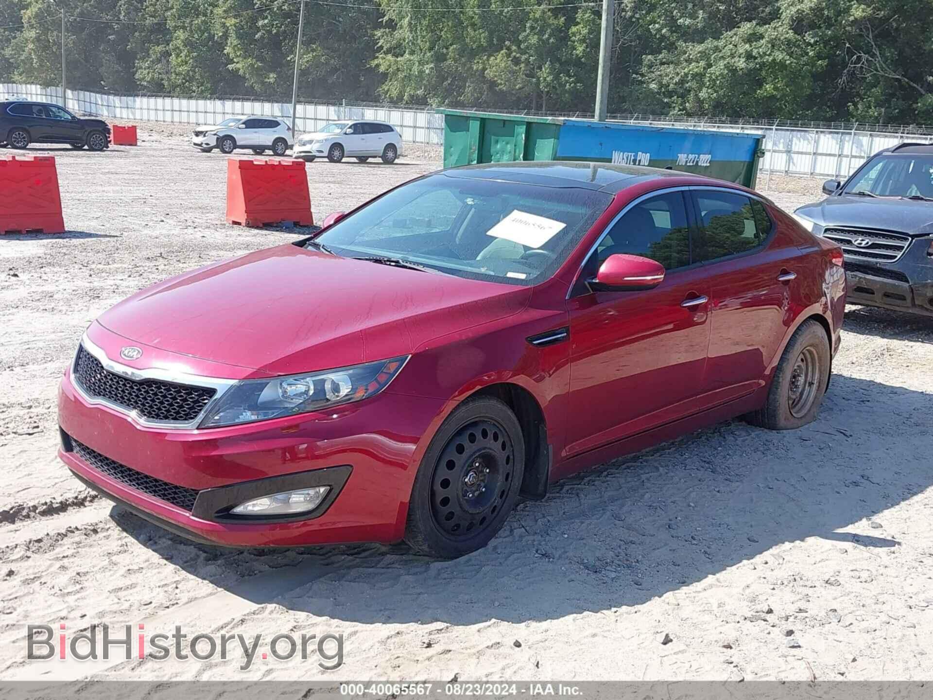2011 KIA OPTIMA - VIN: KNAGN4A70B5118278 - Фото 2