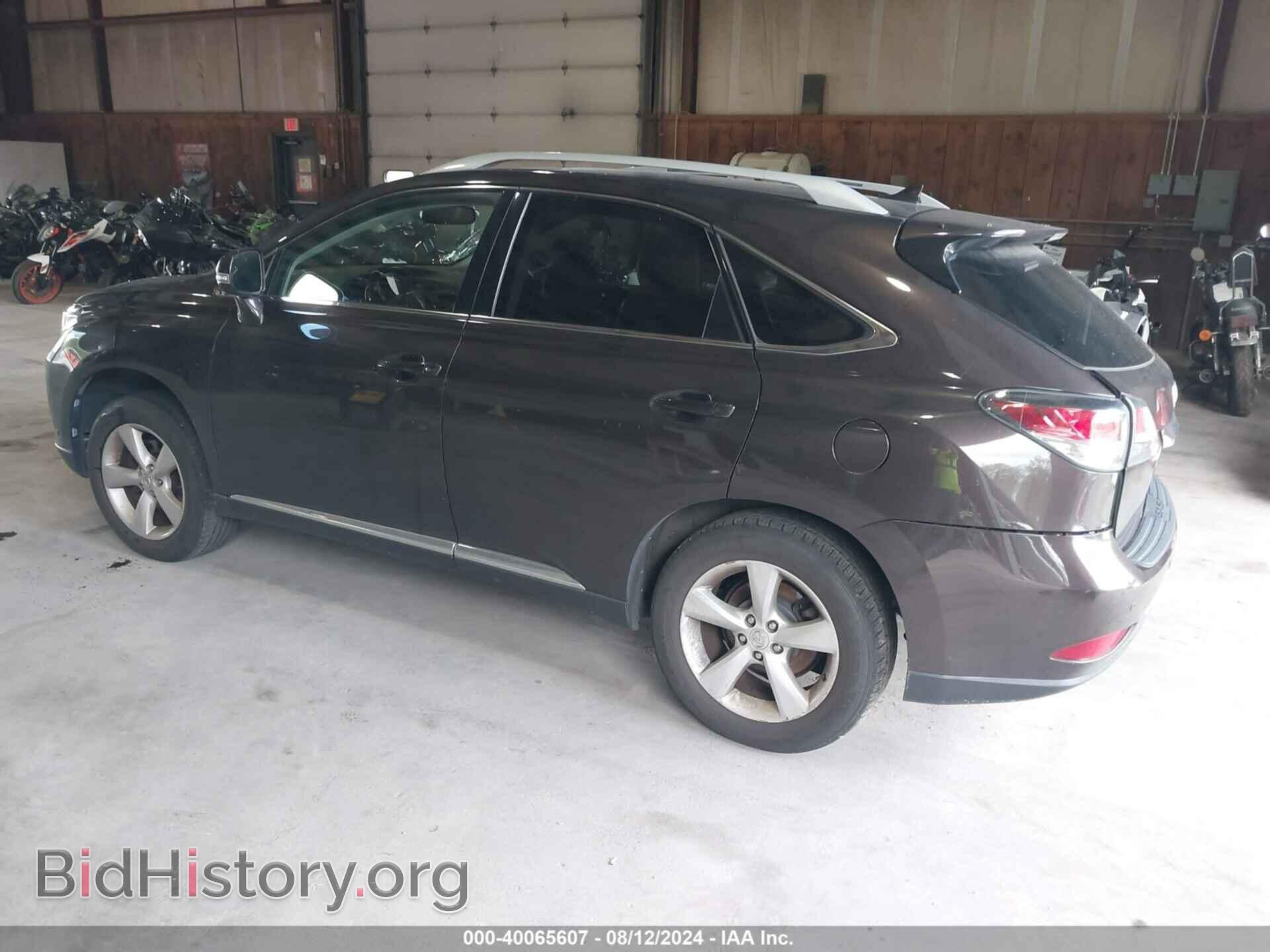 2013 LEXUS RX - VIN: 2T2BK1BA7DC182155 - Фото 3