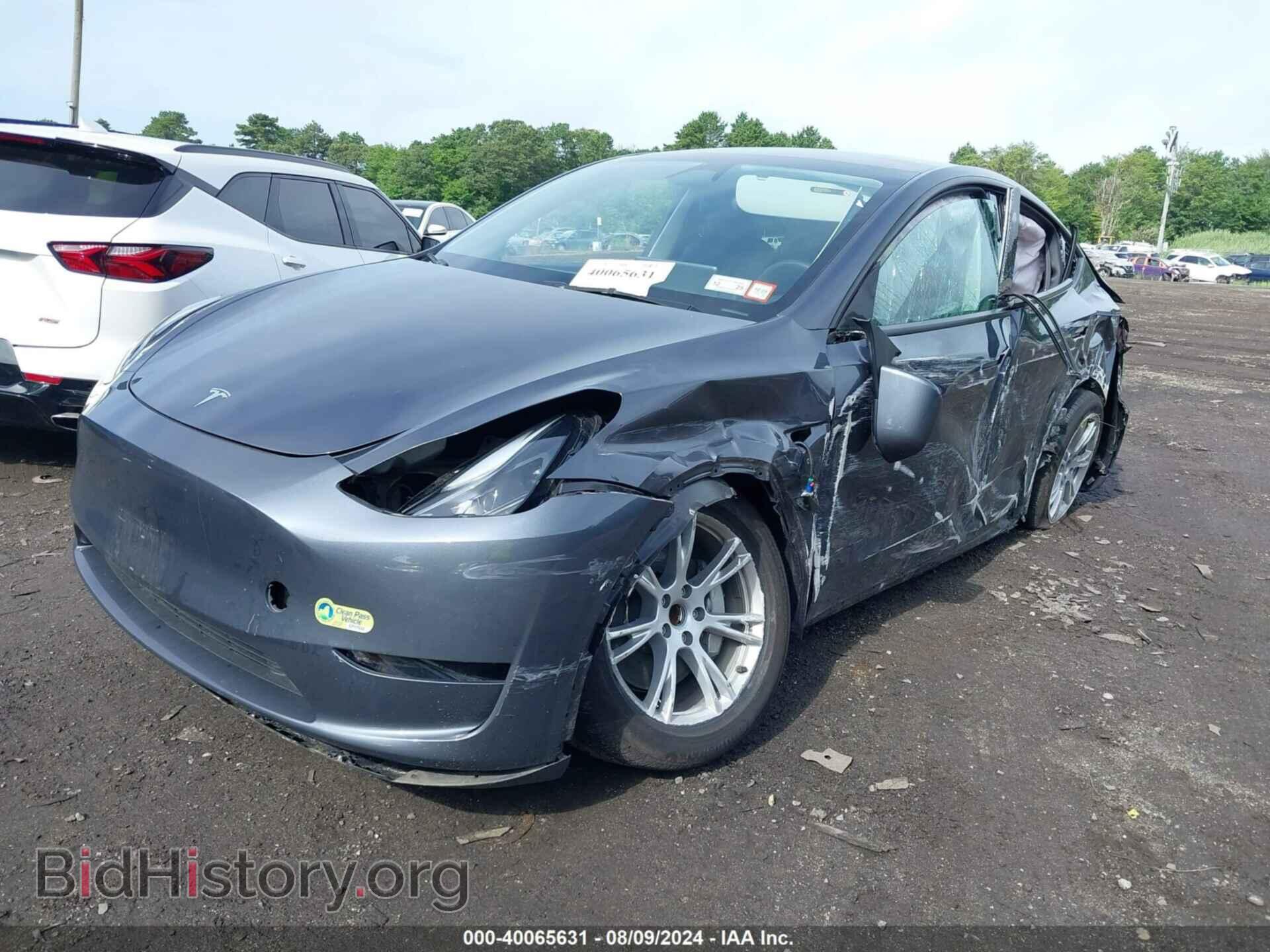 2023 TESLA MODEL Y - VIN: 7SAYGDED3PF959506 - Фото 2