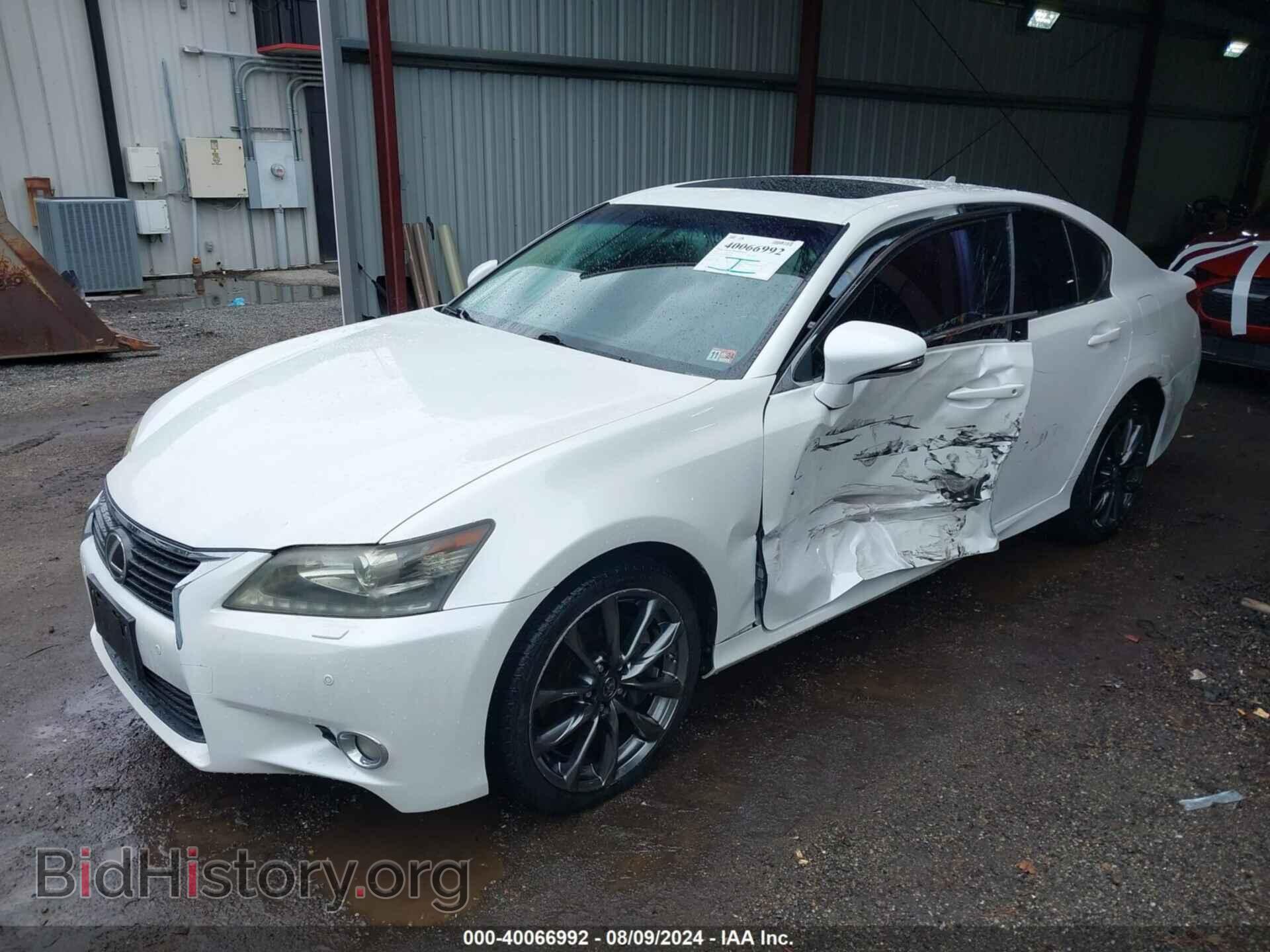 2013 LEXUS GS 350 - VIN: JTHCE1BL8D5018751 - Фото 2
