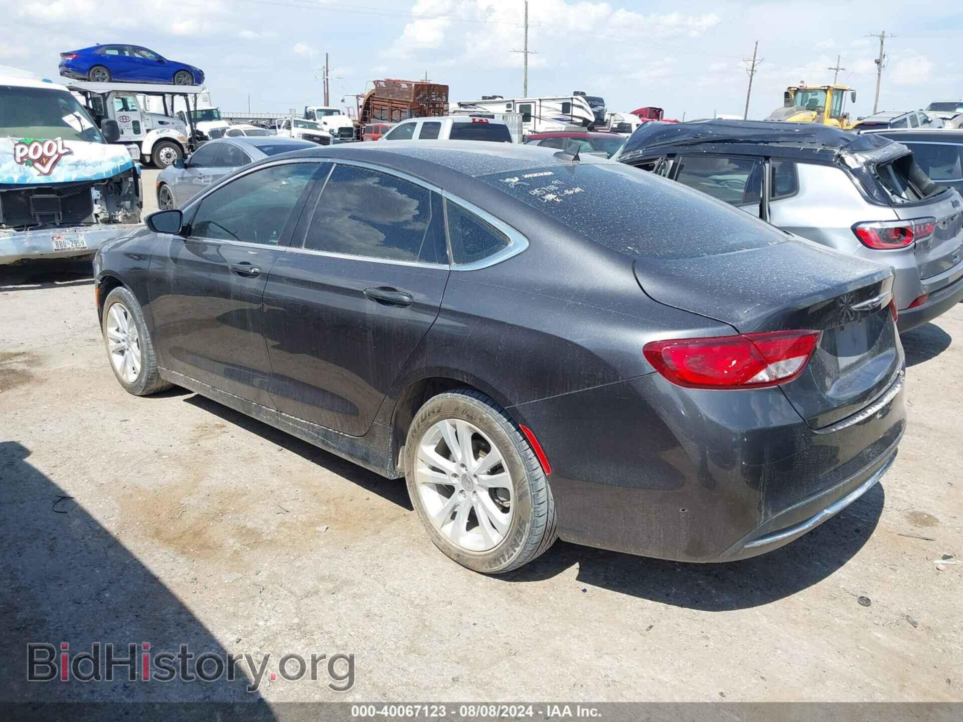 2016 CHRYSLER 200 - VIN: 1C3CCCAB2GN191282 - Фото 3