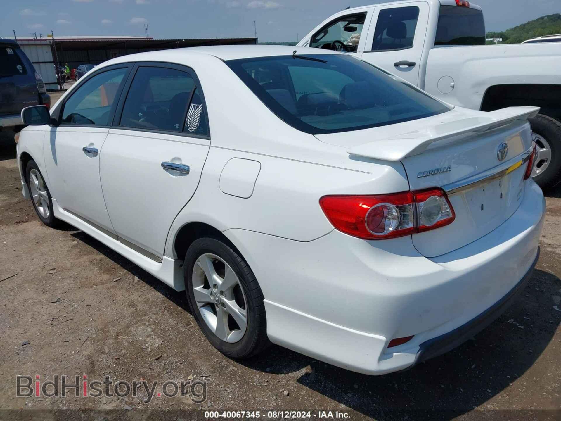 2013 TOYOTA COROLLA - VIN: 5YFBU4EEXDP187655 - Фото 3