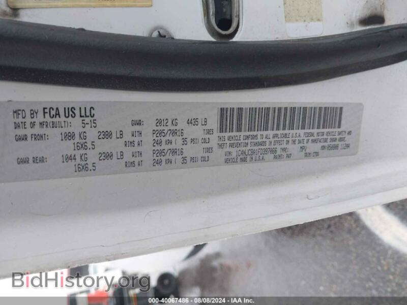 2015 Jeep COMPASS (VIN 1C4NJCBA1FD397066) — photo 9 of 12