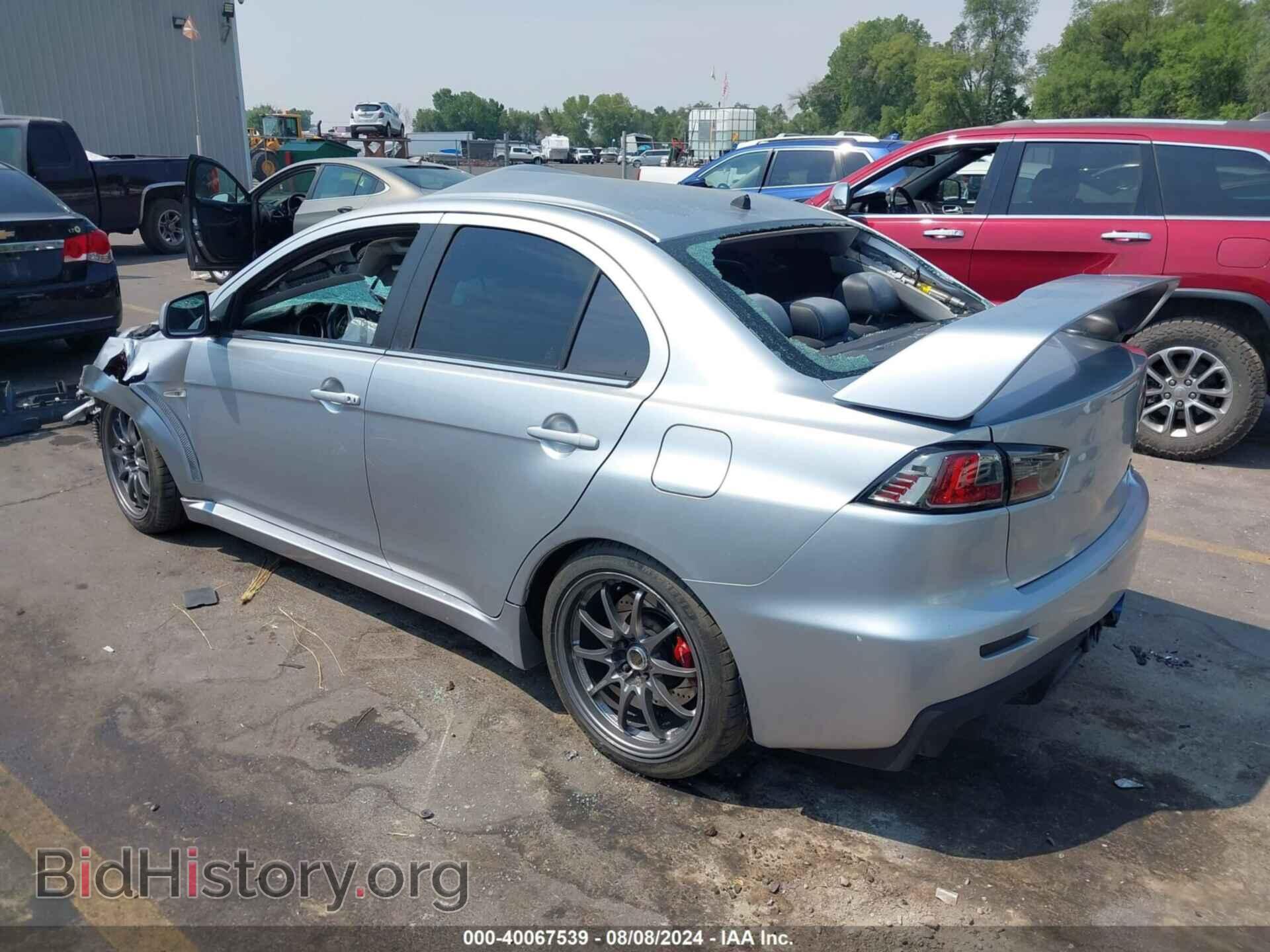 2008 MITSUBISHI LANCER EVOLUTION - VIN: JA3AW56V98U051048 - Фото 3