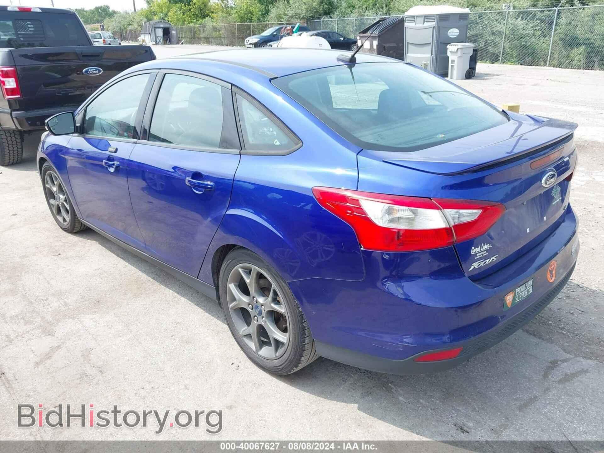2014 FORD FOCUS - VIN: 1FADP3F27EL193640 - Фото 3
