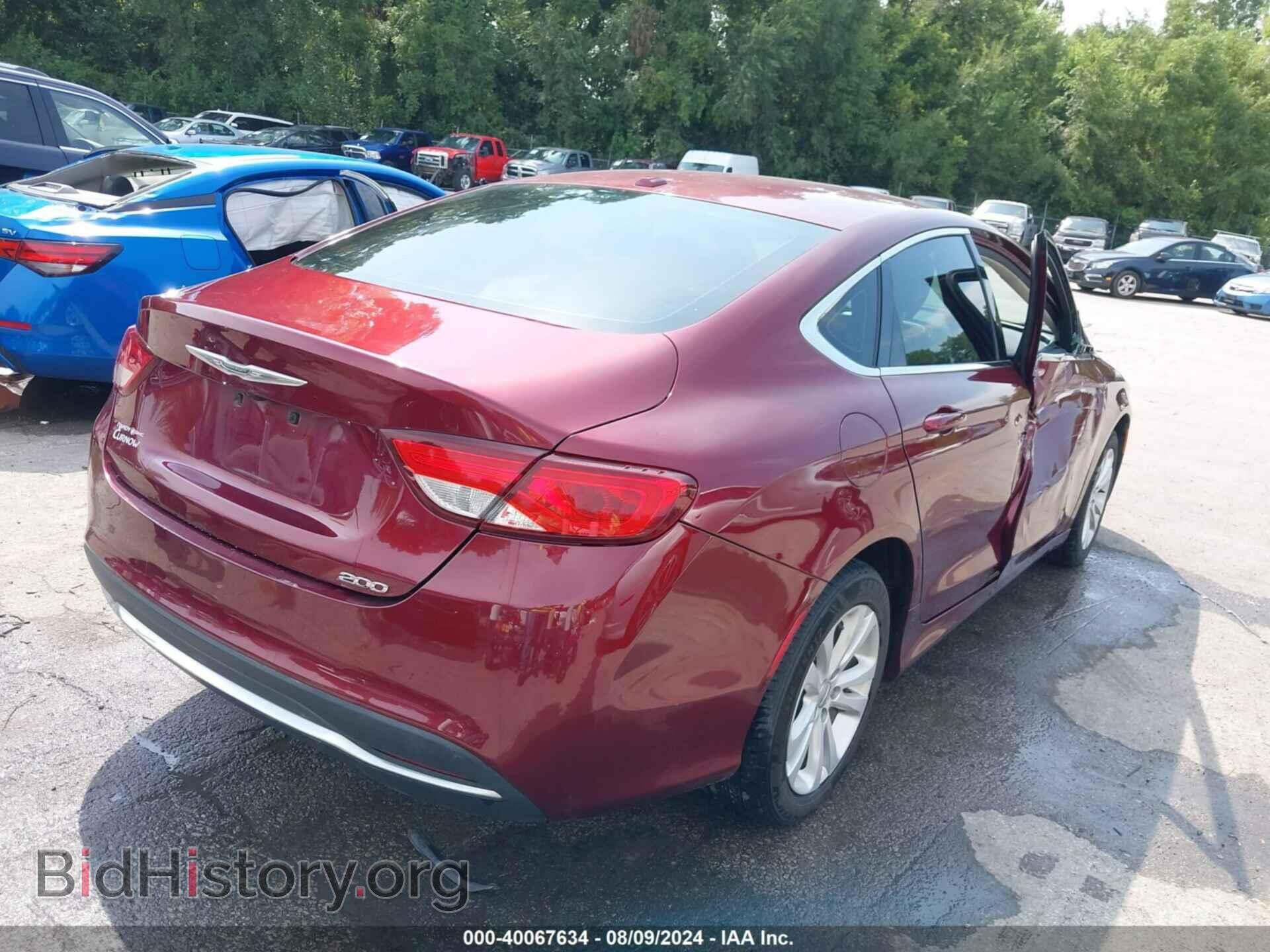 2015 CHRYSLER 200 - VIN: 1C3CCCAB1FN746950 - Фото 4