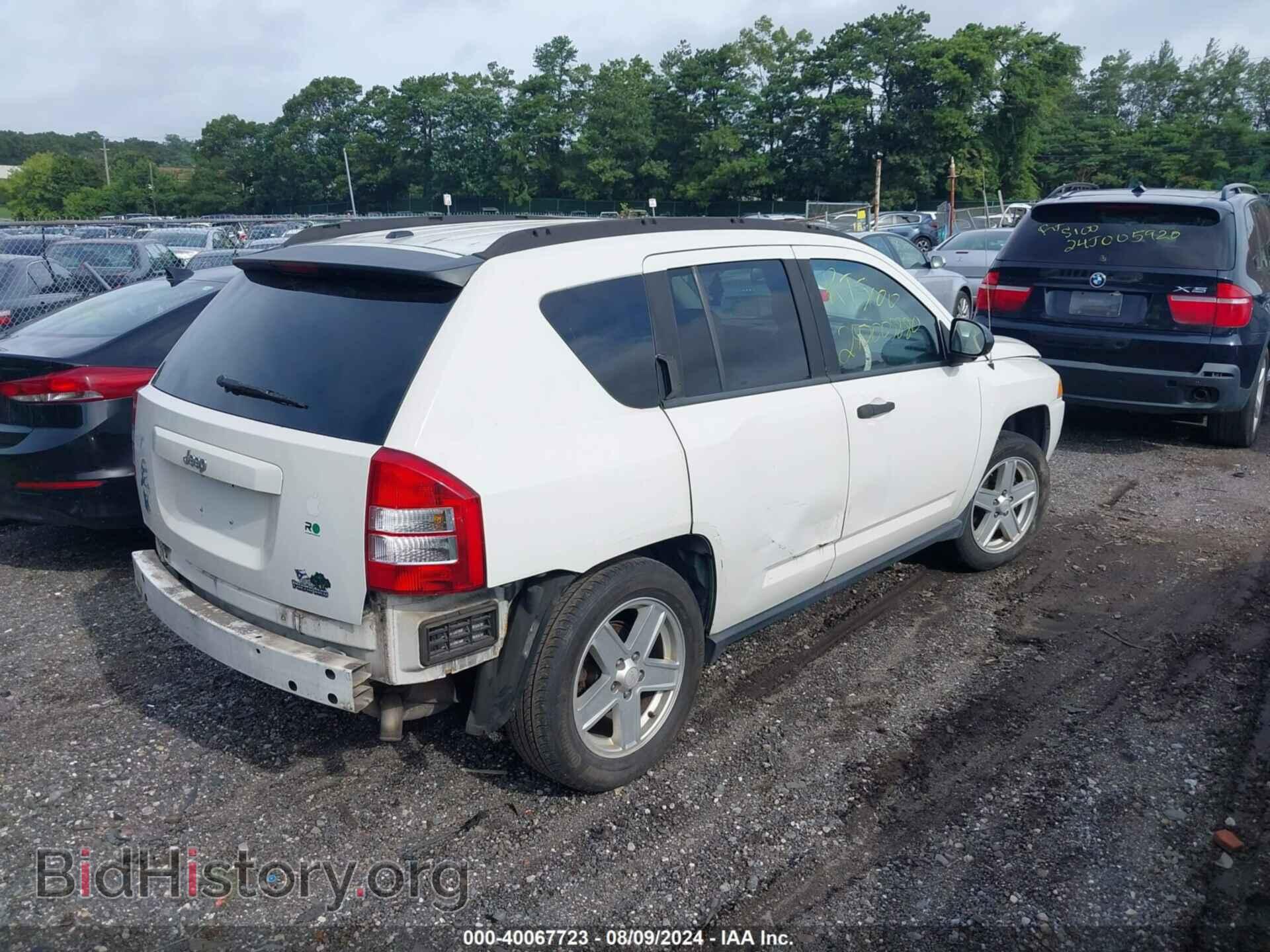 2007 JEEP COMPASS - VIN: 1J8FT47W27D145216 - Фото 4