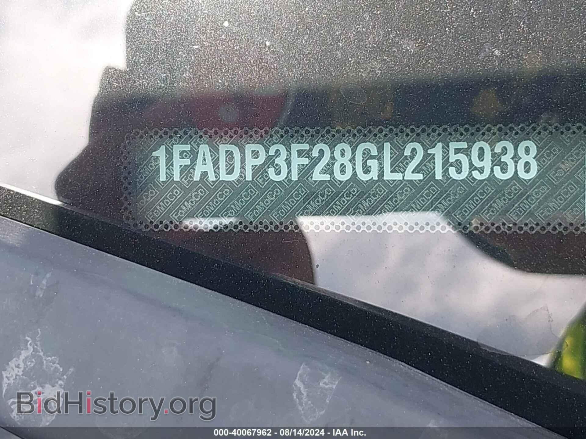 2016 FORD FOCUS - VIN: 1FADP3F28GL215938 - Фото 9