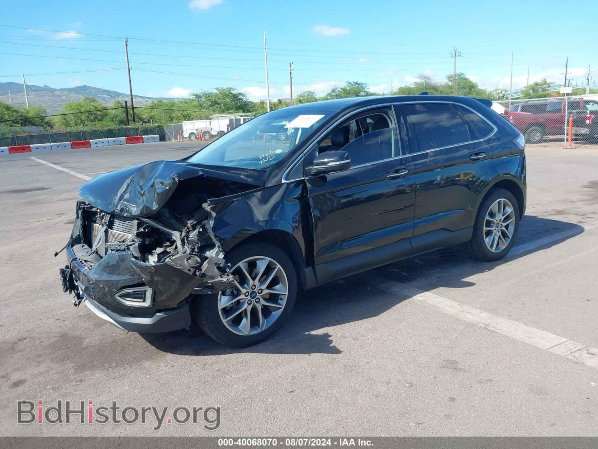 2015 FORD EDGE - VIN: 2FMTK3K85FBB59062 - Photo 2