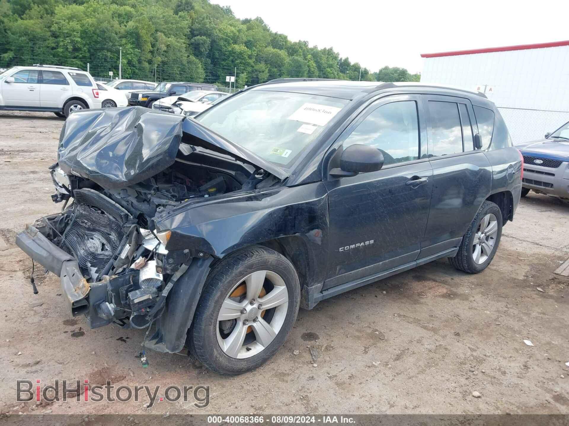 2013 JEEP COMPASS - VIN: 1C4NJDEB9DD189735 - Фото 2