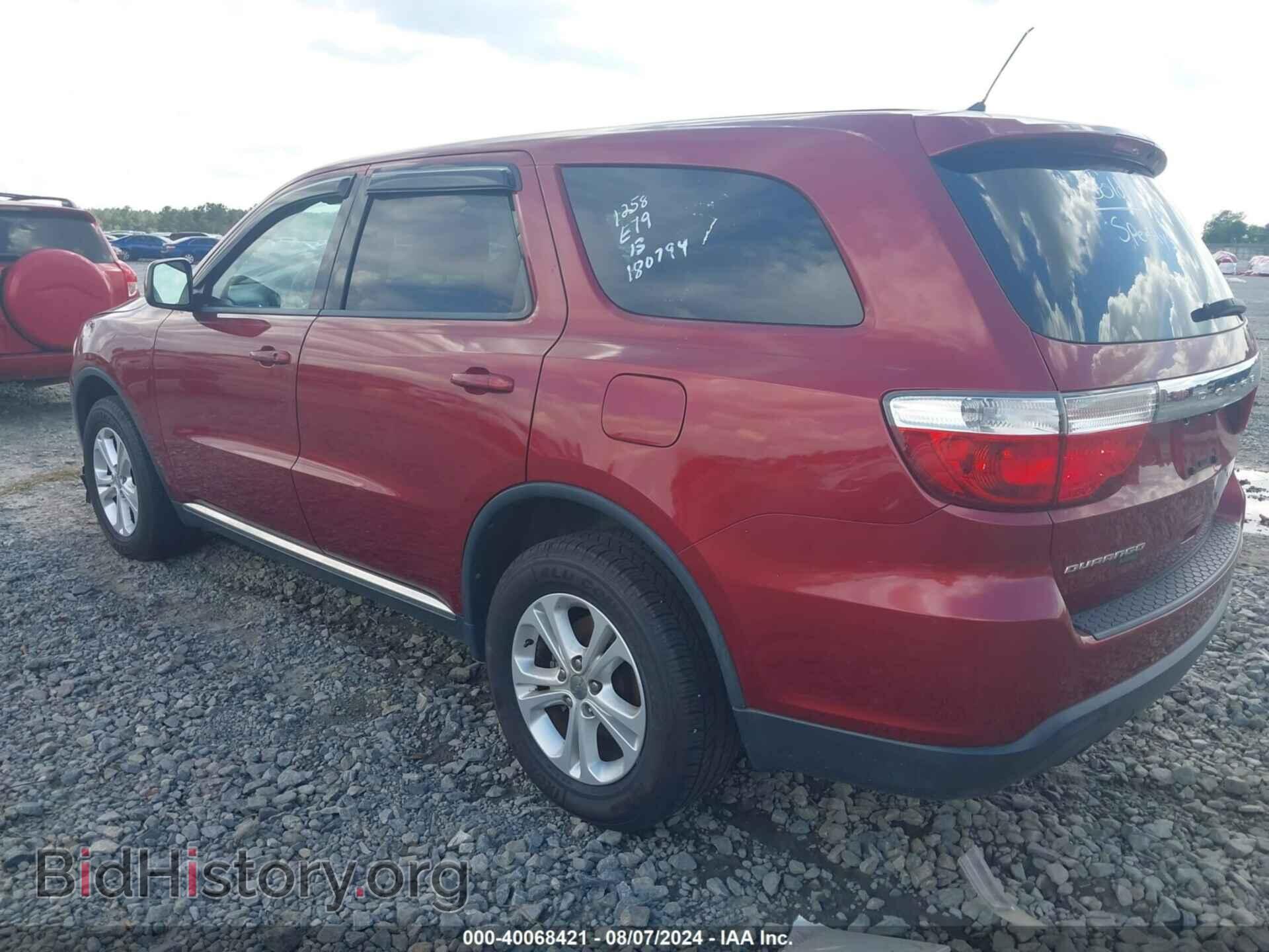 2013 DODGE DURANGO - VIN: 1C4RDHAG7DC659655 - Фото 3