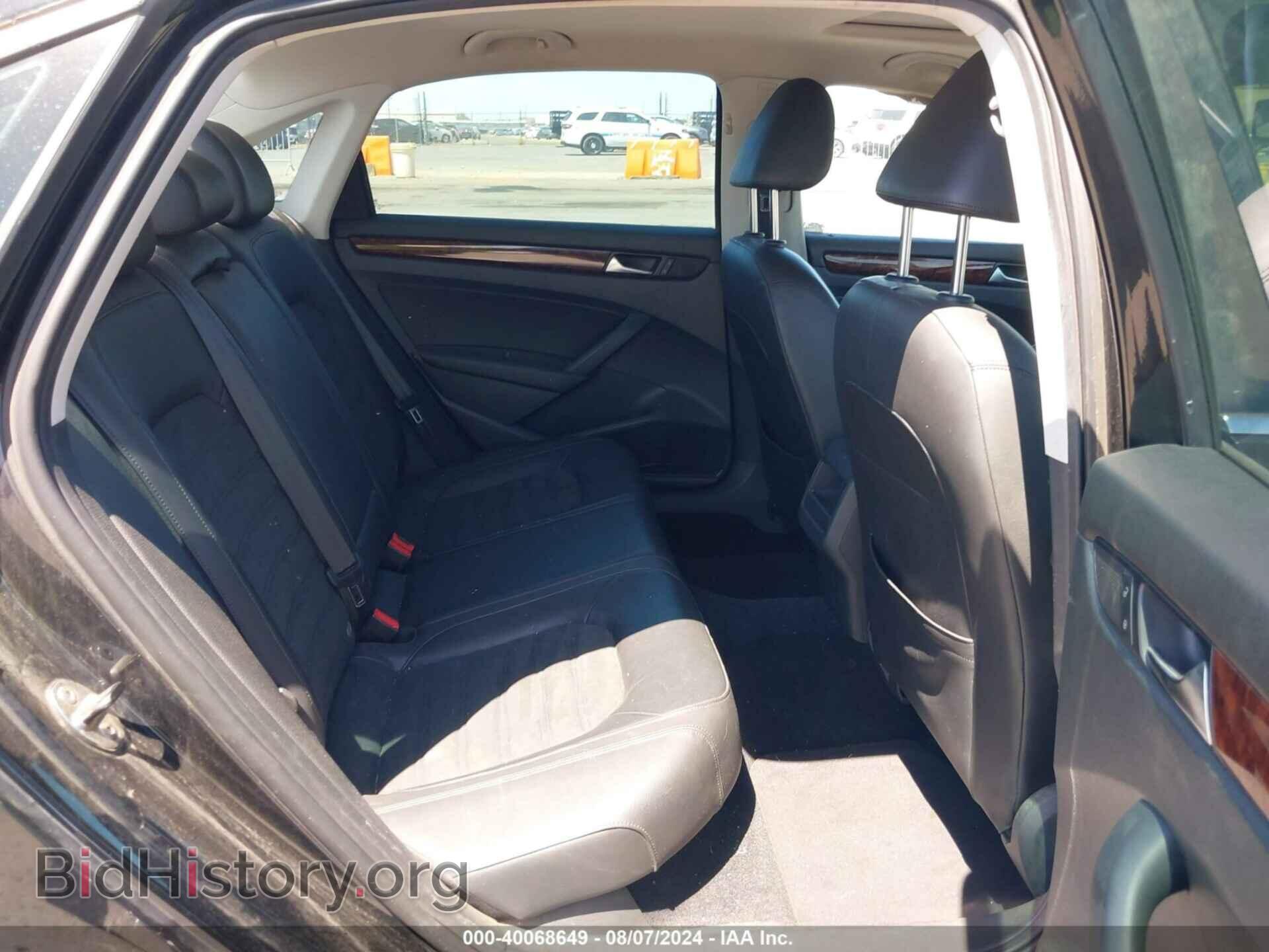2012 VOLKSWAGEN PASSAT - VIN: 1VWCN7A39CC088059 - Фото 8