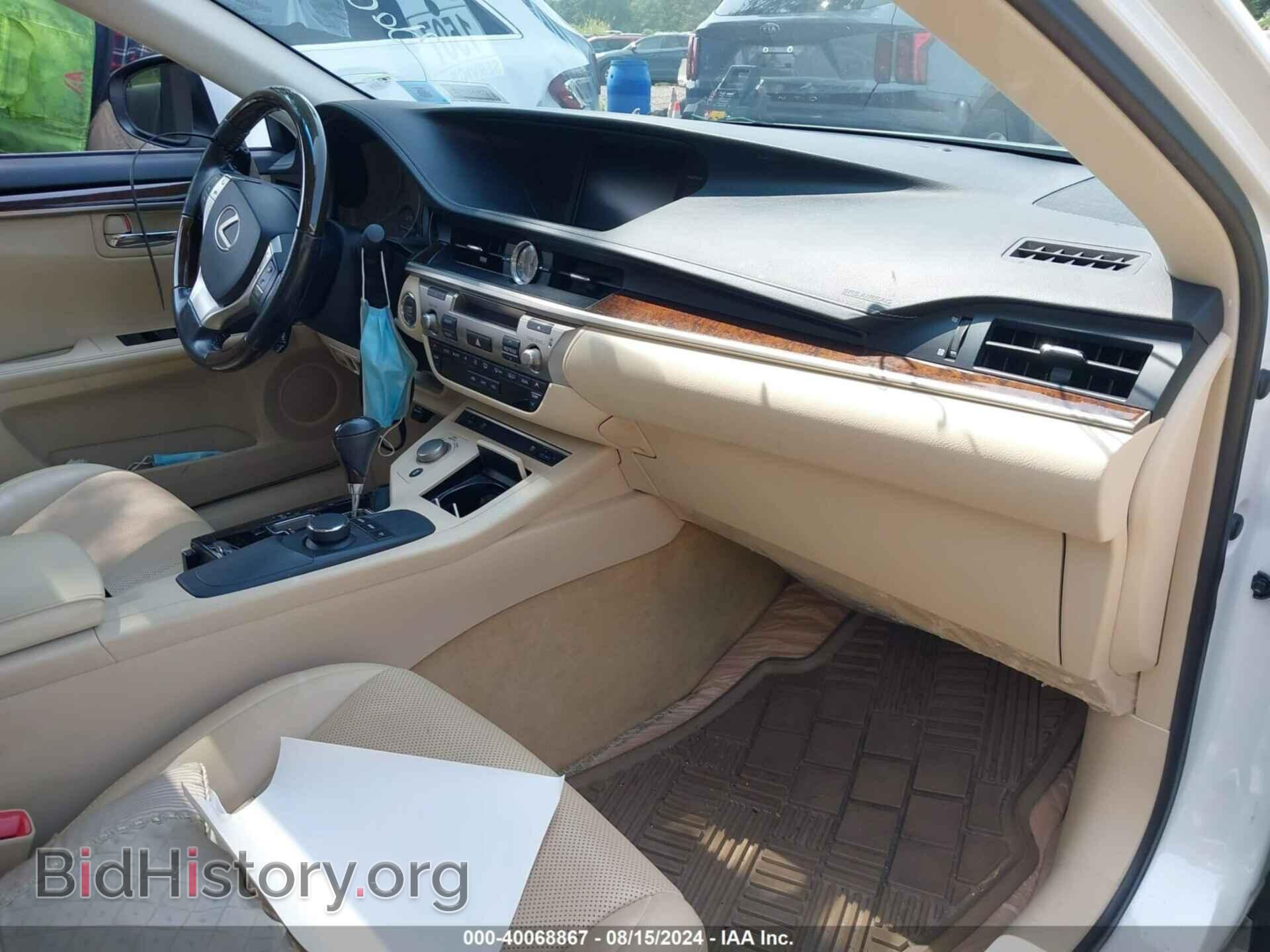 2015 LEXUS ES 350 - VIN: JTHBK1GG7F2184327 - Фото 5