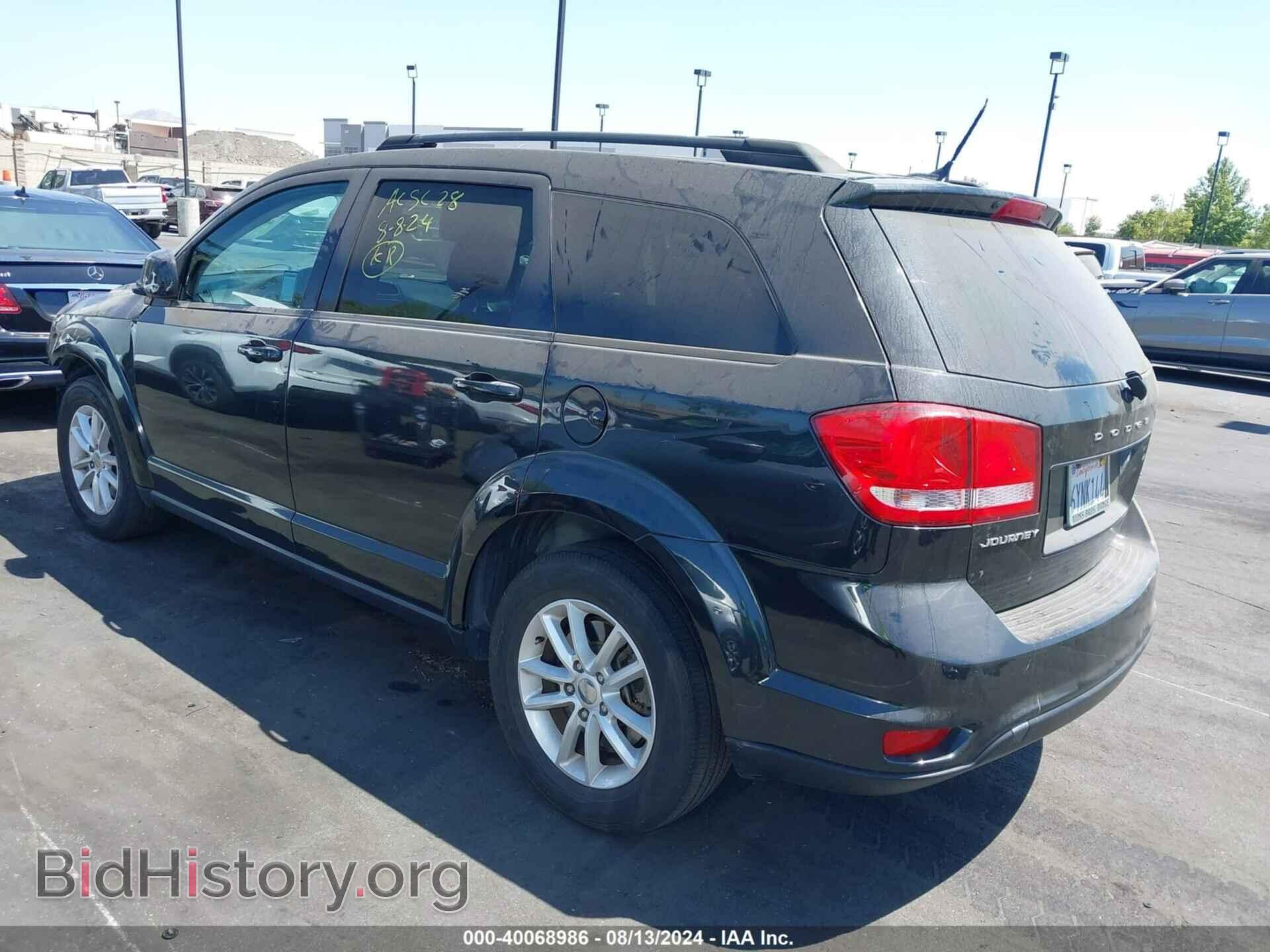 2013 DODGE JOURNEY - VIN: 3C4PDCBB9DT608367 - Фото 3