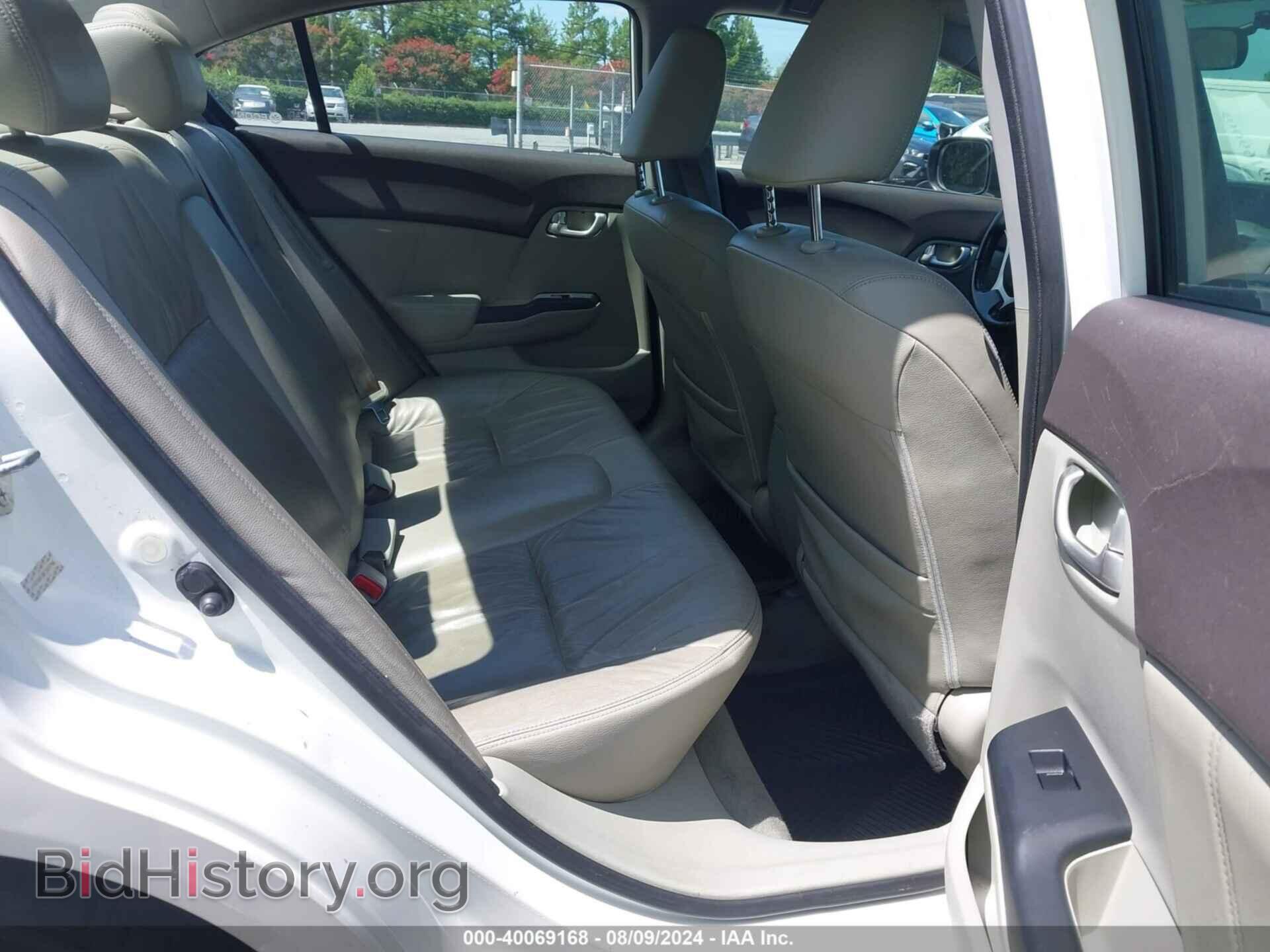 2012 HONDA CIVIC HYBRID - VIN: JHMFB4F36CS007796 - Фото 8