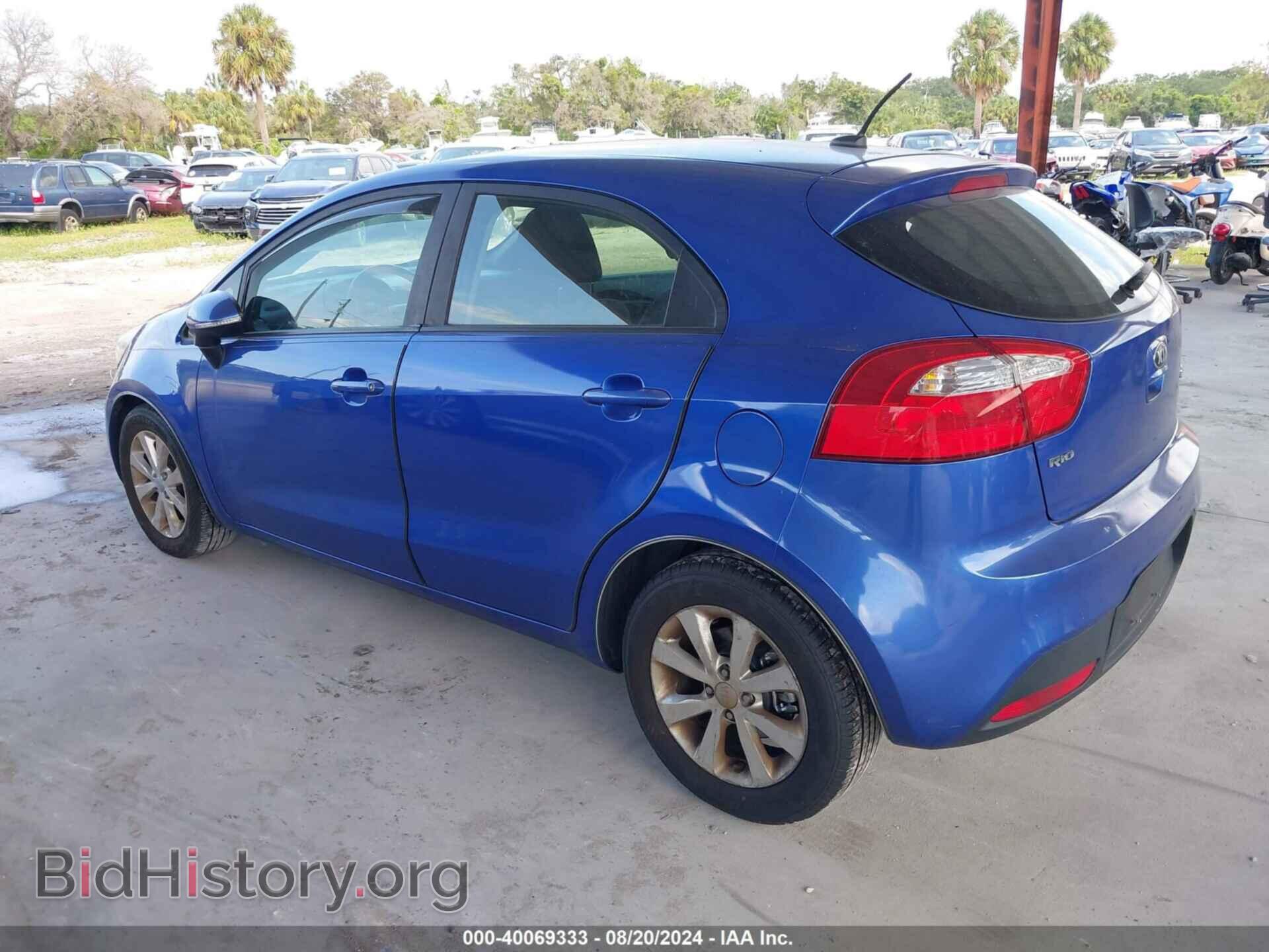 2013 KIA RIO - VIN: KNADN5A33D6213534 - Фото 3