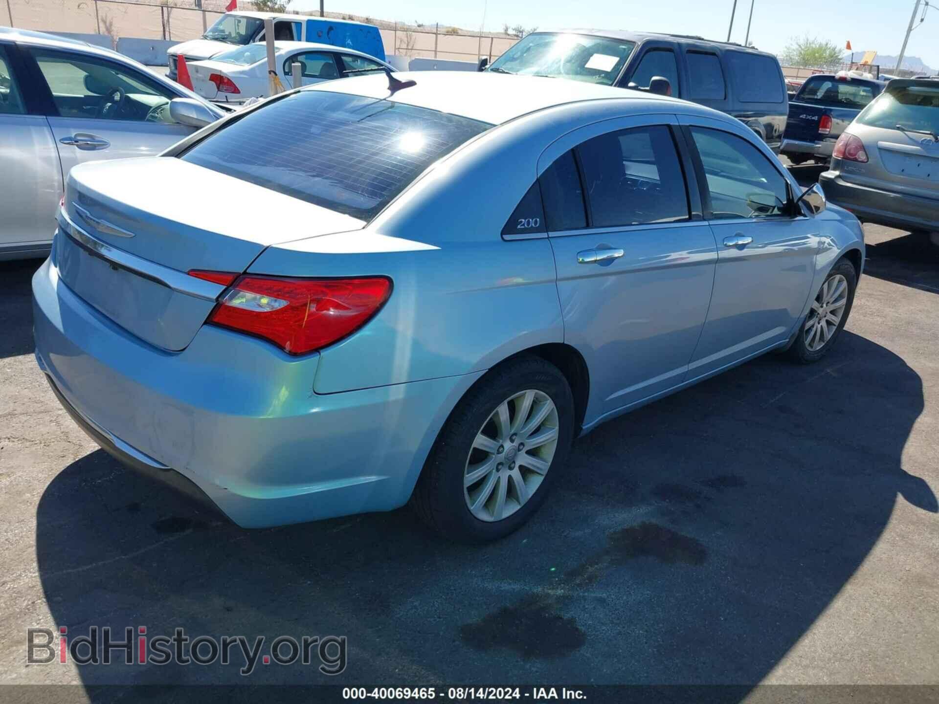 2013 CHRYSLER 200 - VIN: 1C3CCBCGXDN521135 - Фото 4