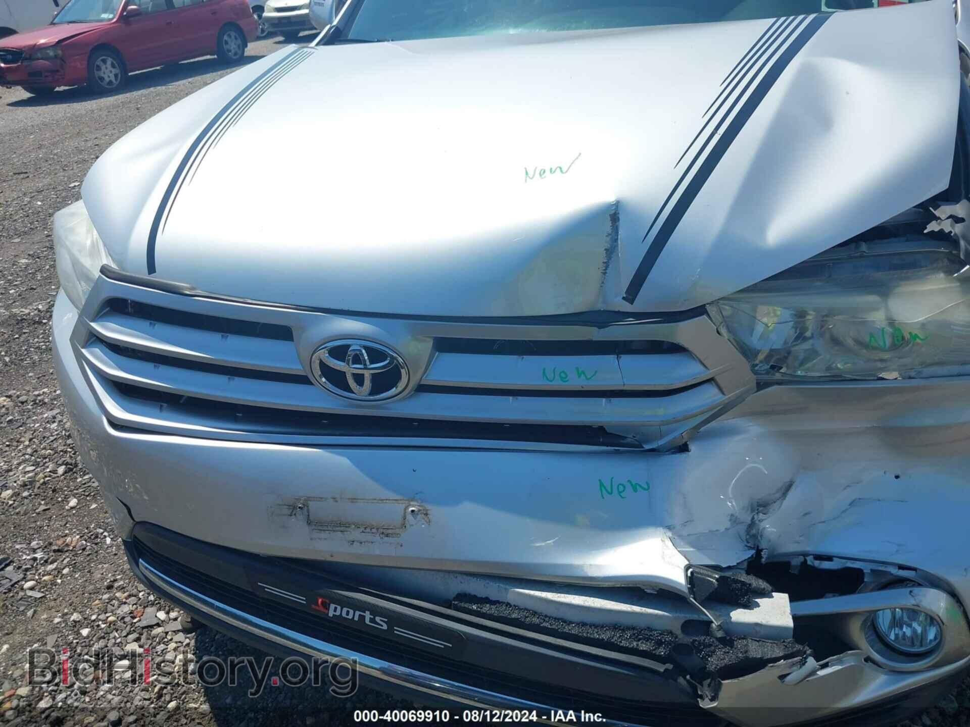 2012 TOYOTA HIGHLANDER - VIN: 5TDBK3EH8CS137806 - Фото 10