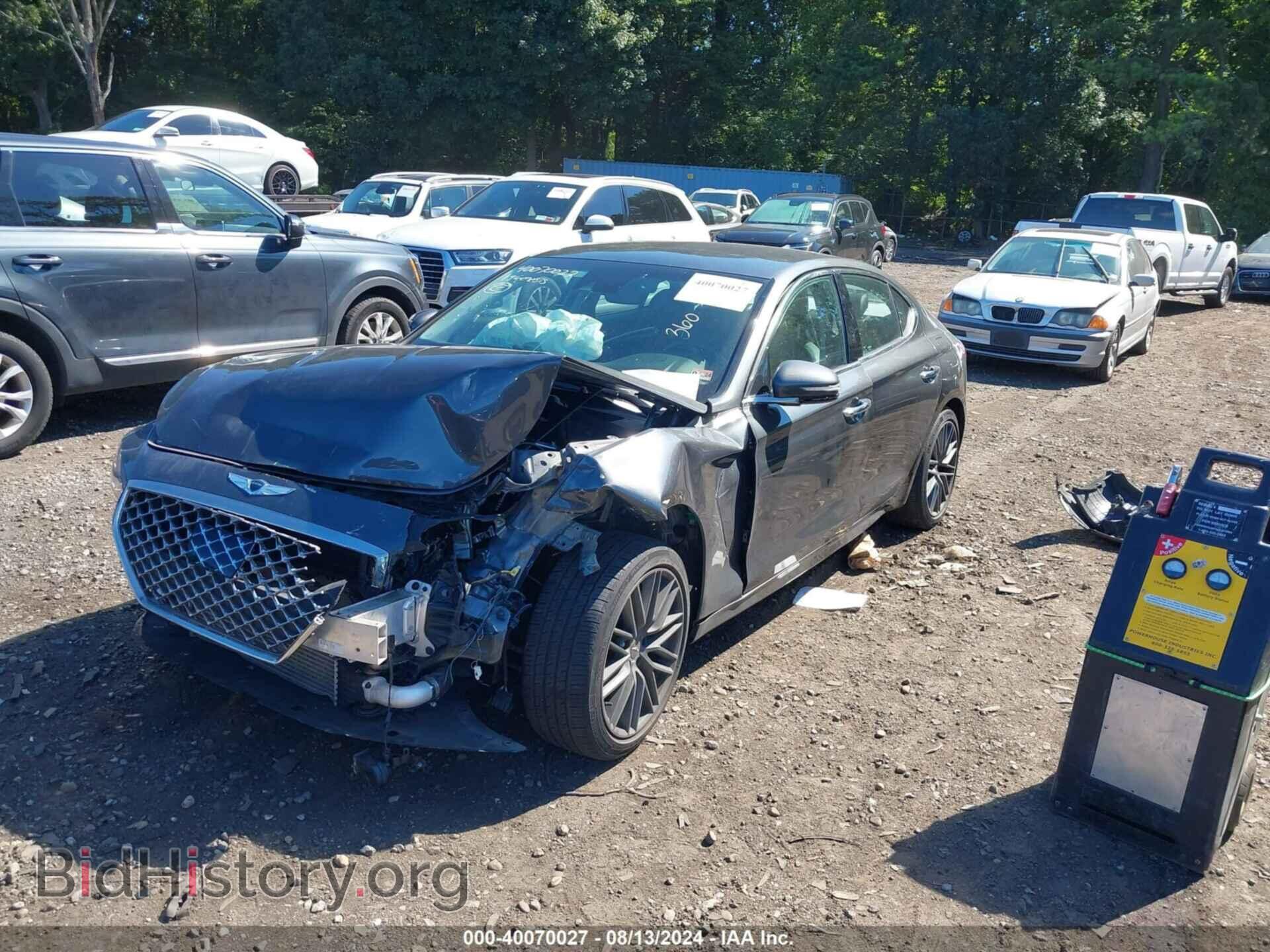 2019 GENESIS G70 - VIN: KMTG64LA5KU020136 - Фото 2