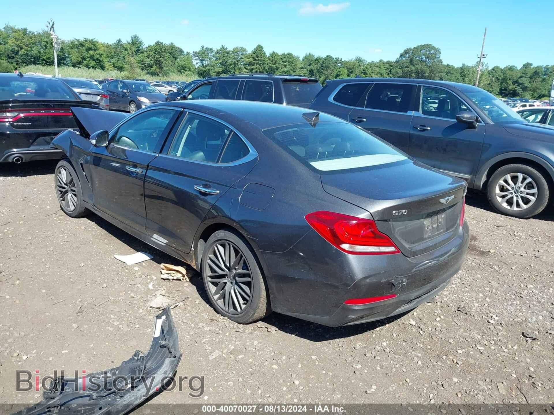 2019 GENESIS G70 - VIN: KMTG64LA5KU020136 - Фото 3