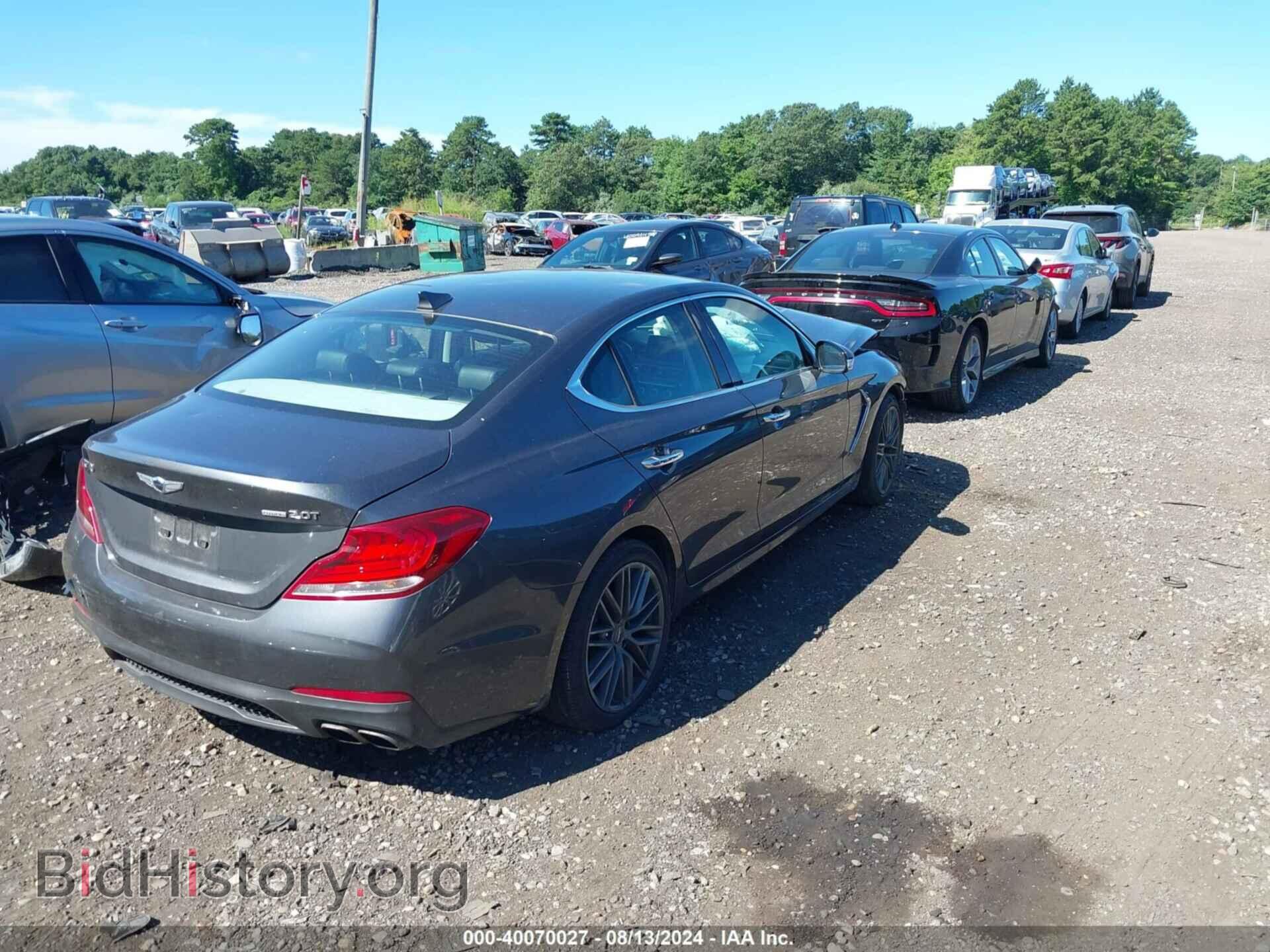 2019 GENESIS G70 - VIN: KMTG64LA5KU020136 - Фото 4