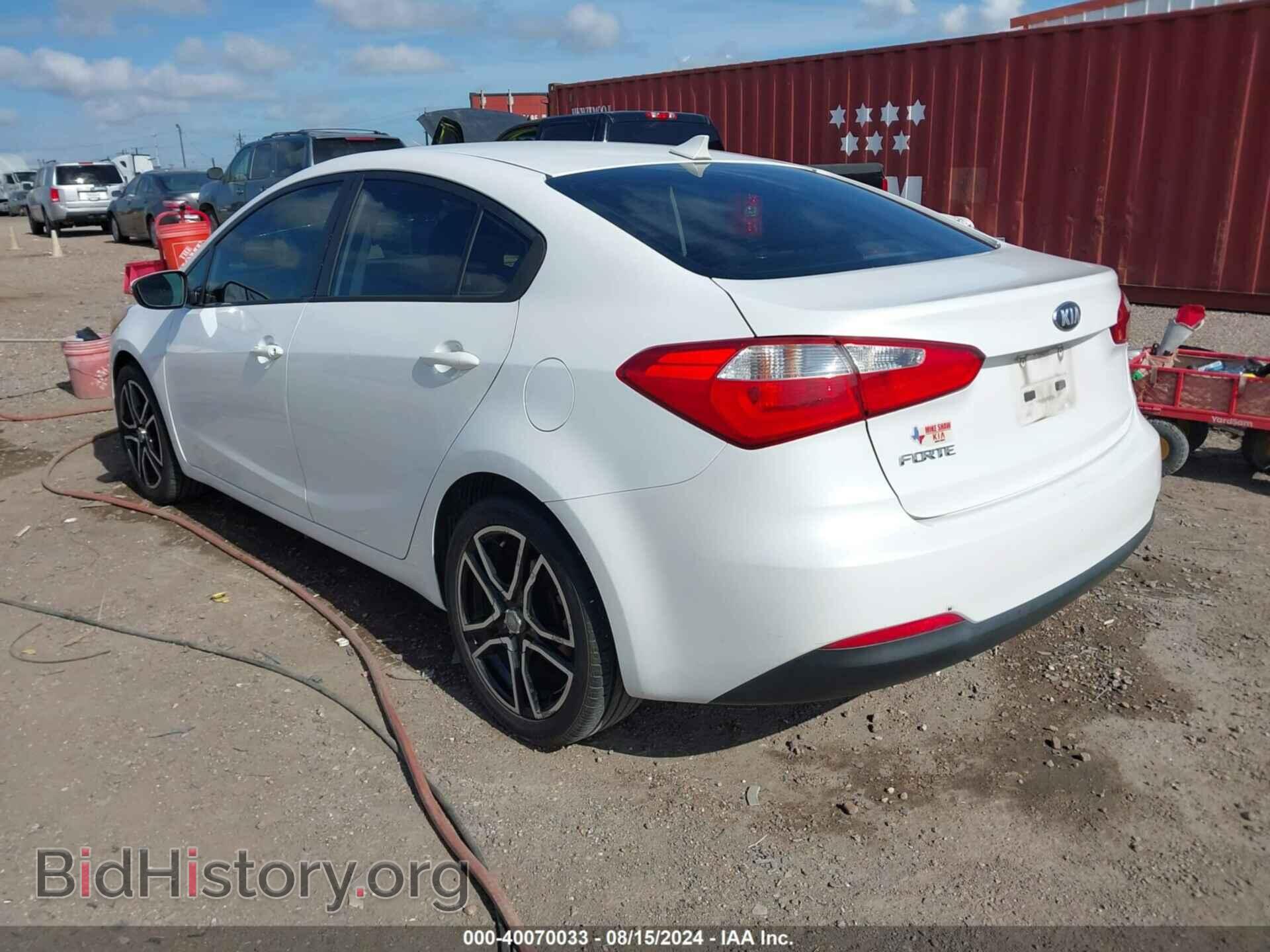 2014 KIA FORTE - VIN: KNAFX4A62E5101208 - Фото 3