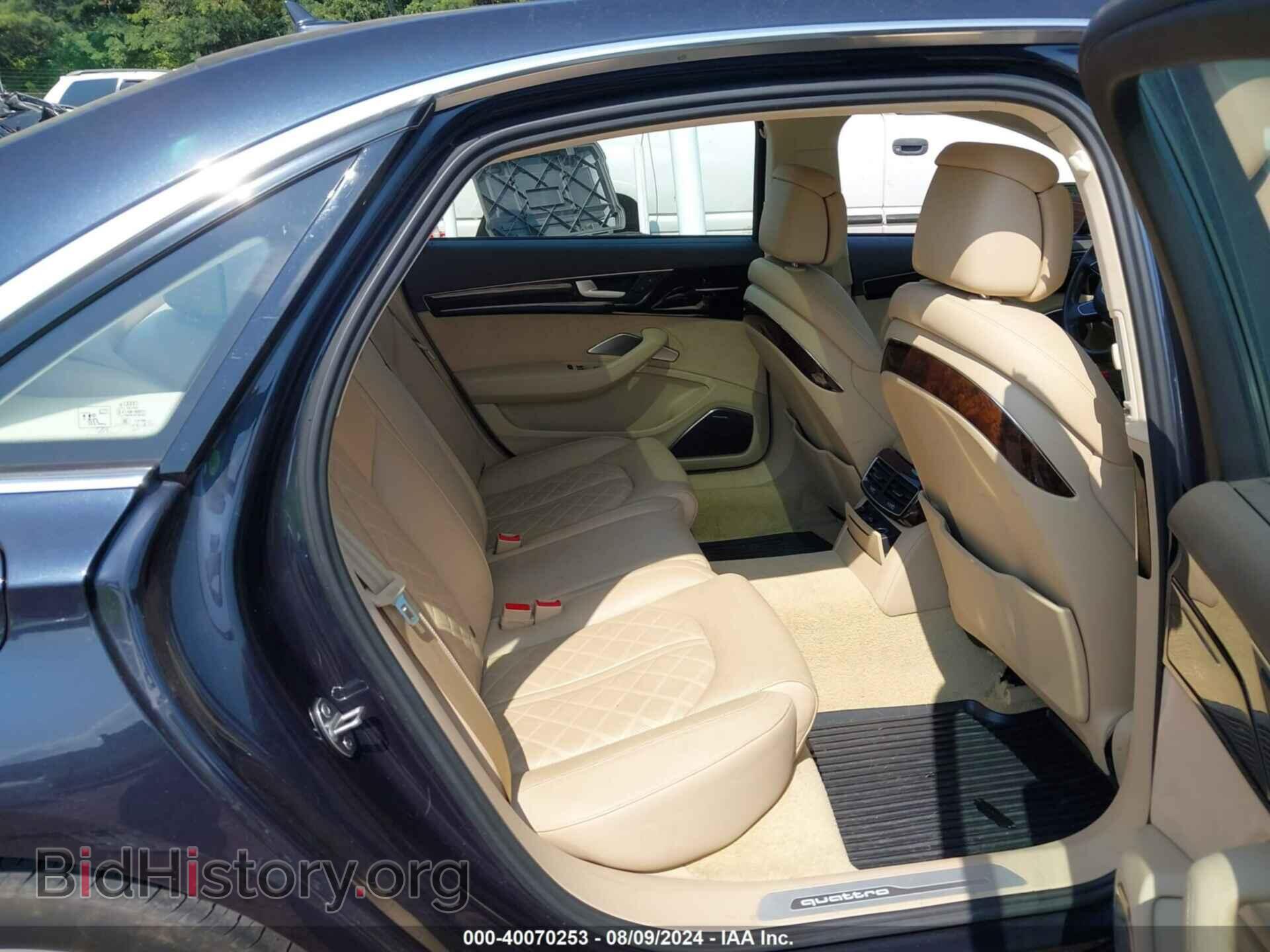 2016 AUDI A8 L - VIN: WAU43AFD6GN005447 - Фото 8