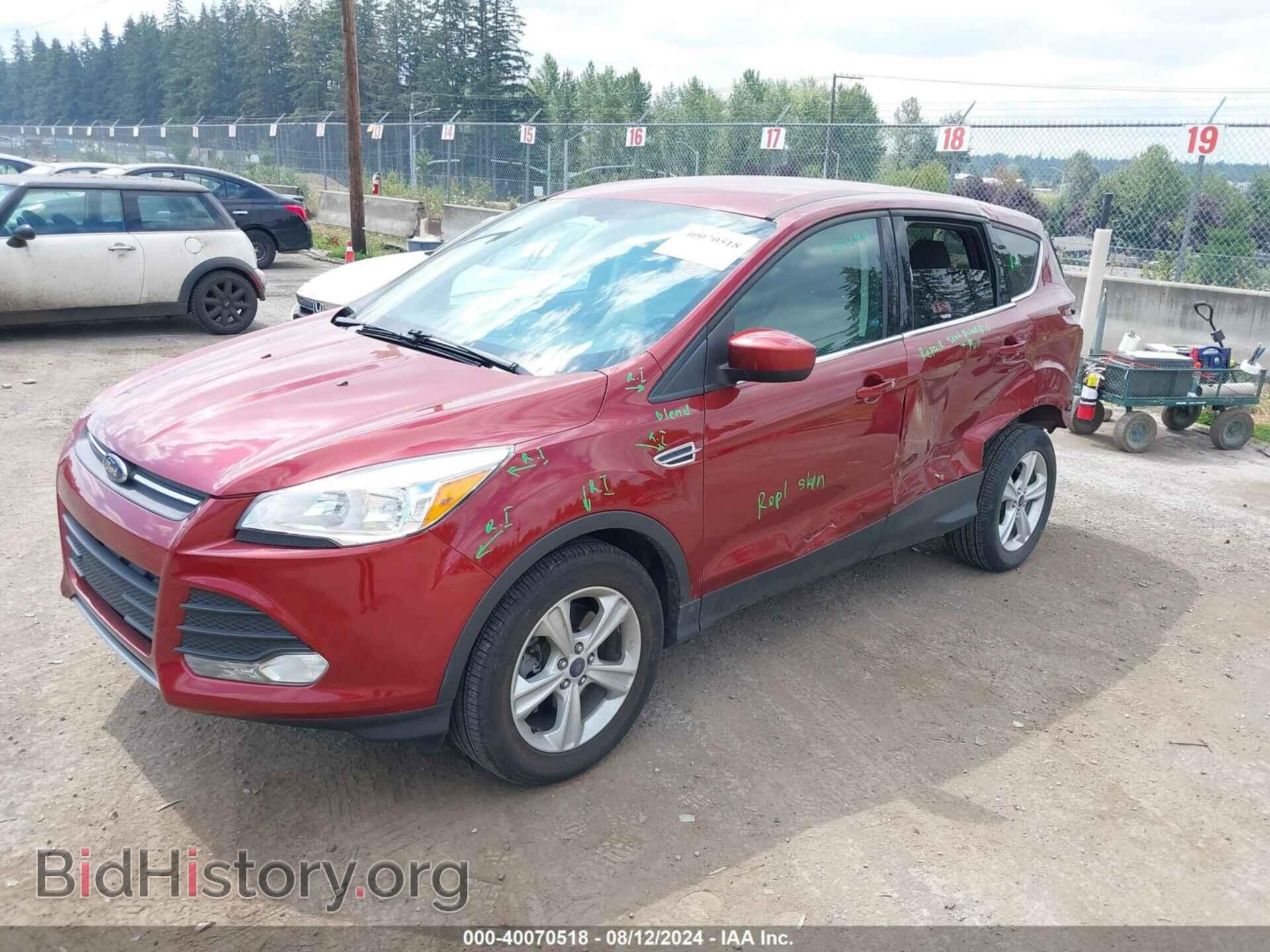 2014 FORD ESCAPE - VIN: 1FMCU9GXXEUC53833 - Фото 2