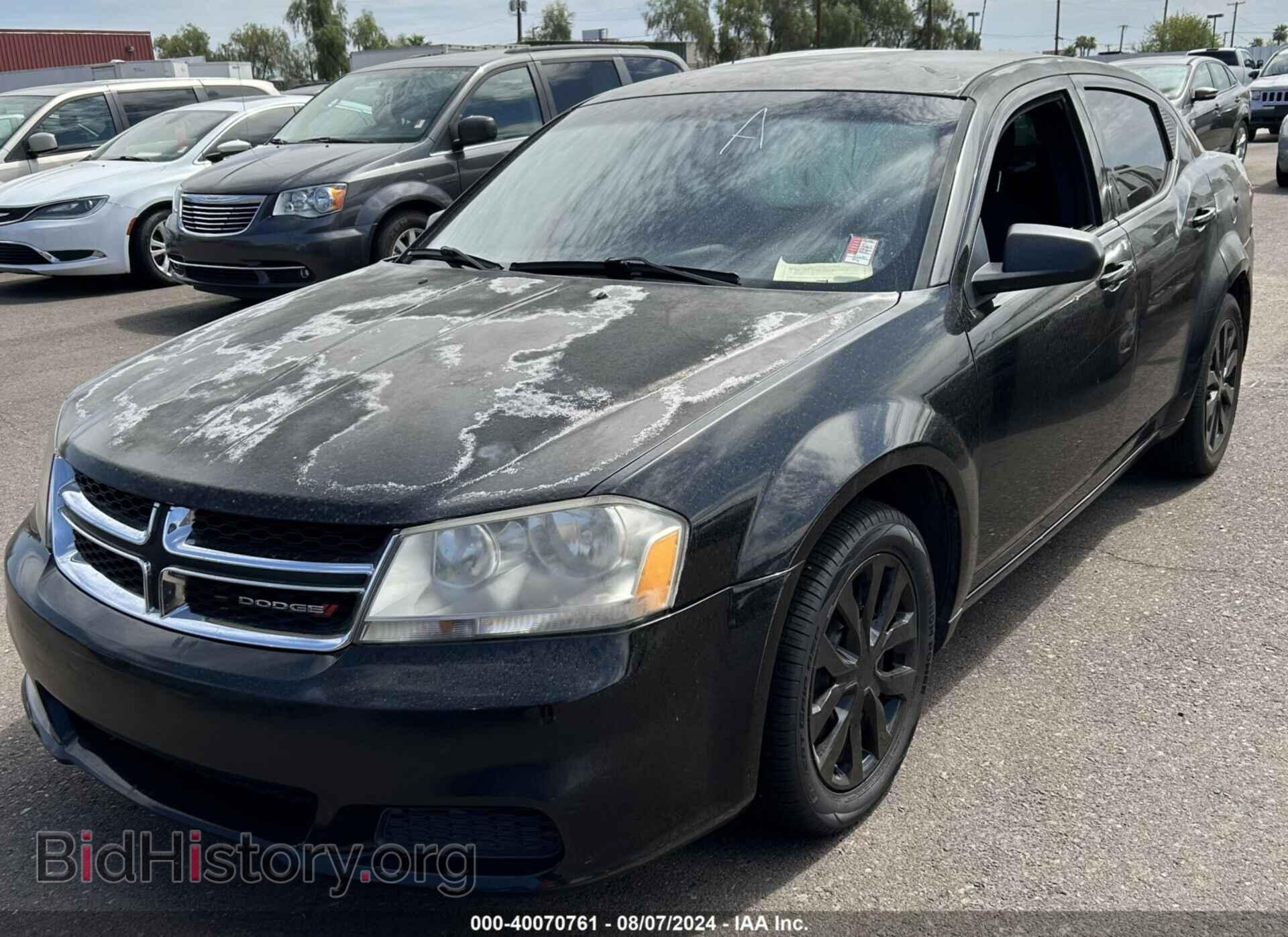 2012 DODGE AVENGER - VIN: 1C3CDZAB9CN227690 - Фото 2
