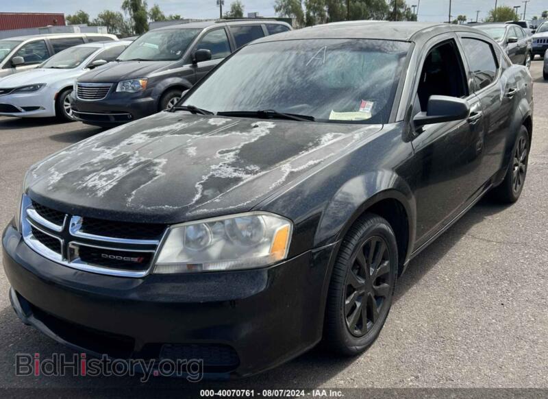 2012 Dodge AVENGER (VIN 1C3CDZAB9CN227690) — фото 2 из 14