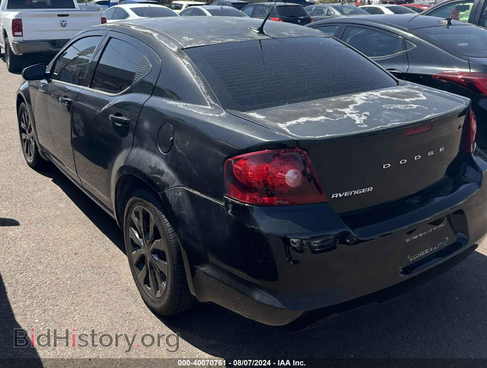 2012 DODGE AVENGER - VIN: 1C3CDZAB9CN227690 - Фото 3