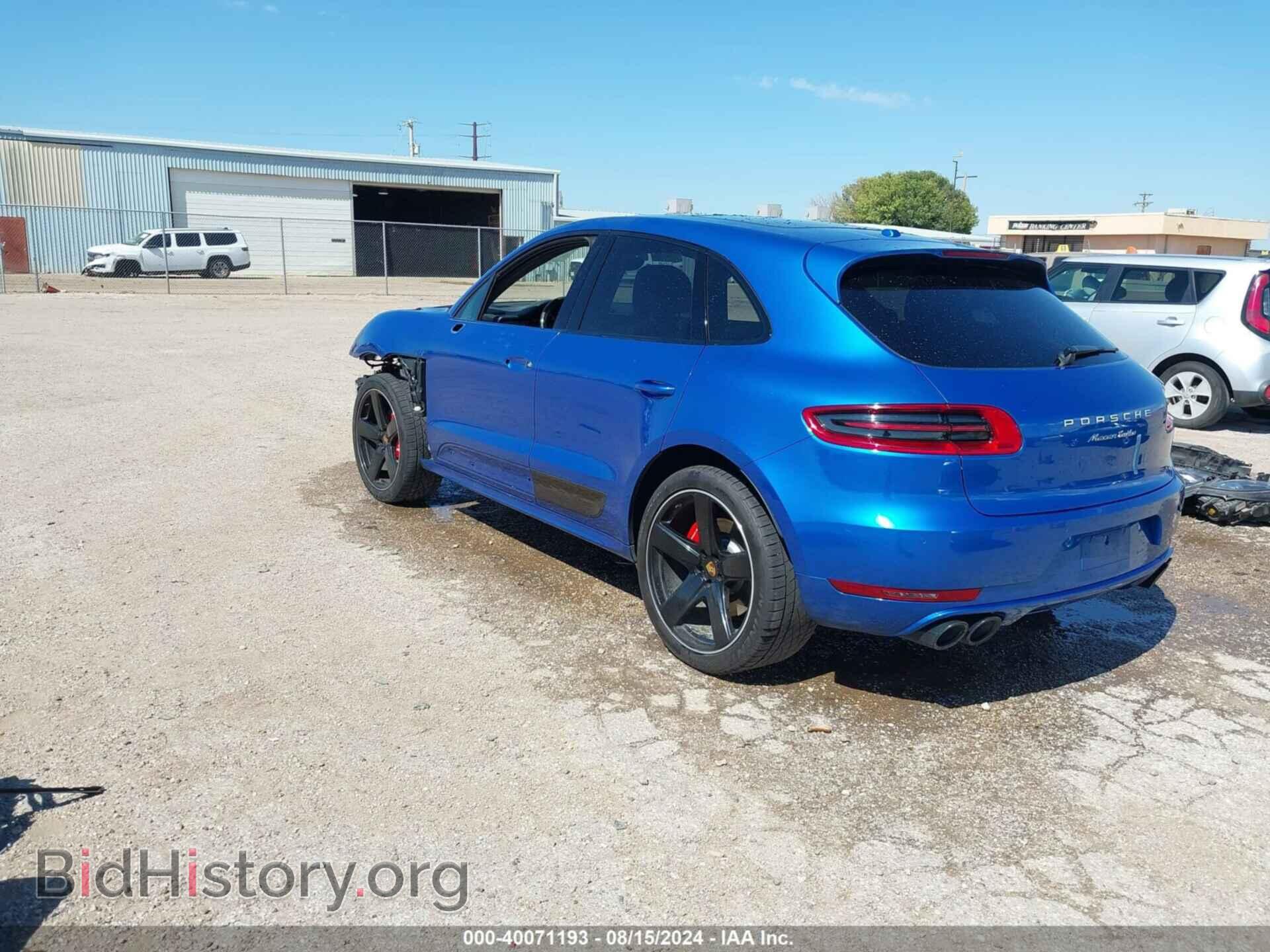 2015 PORSCHE MACAN - VIN: WP1AF2A55FLB96709 - Фото 3