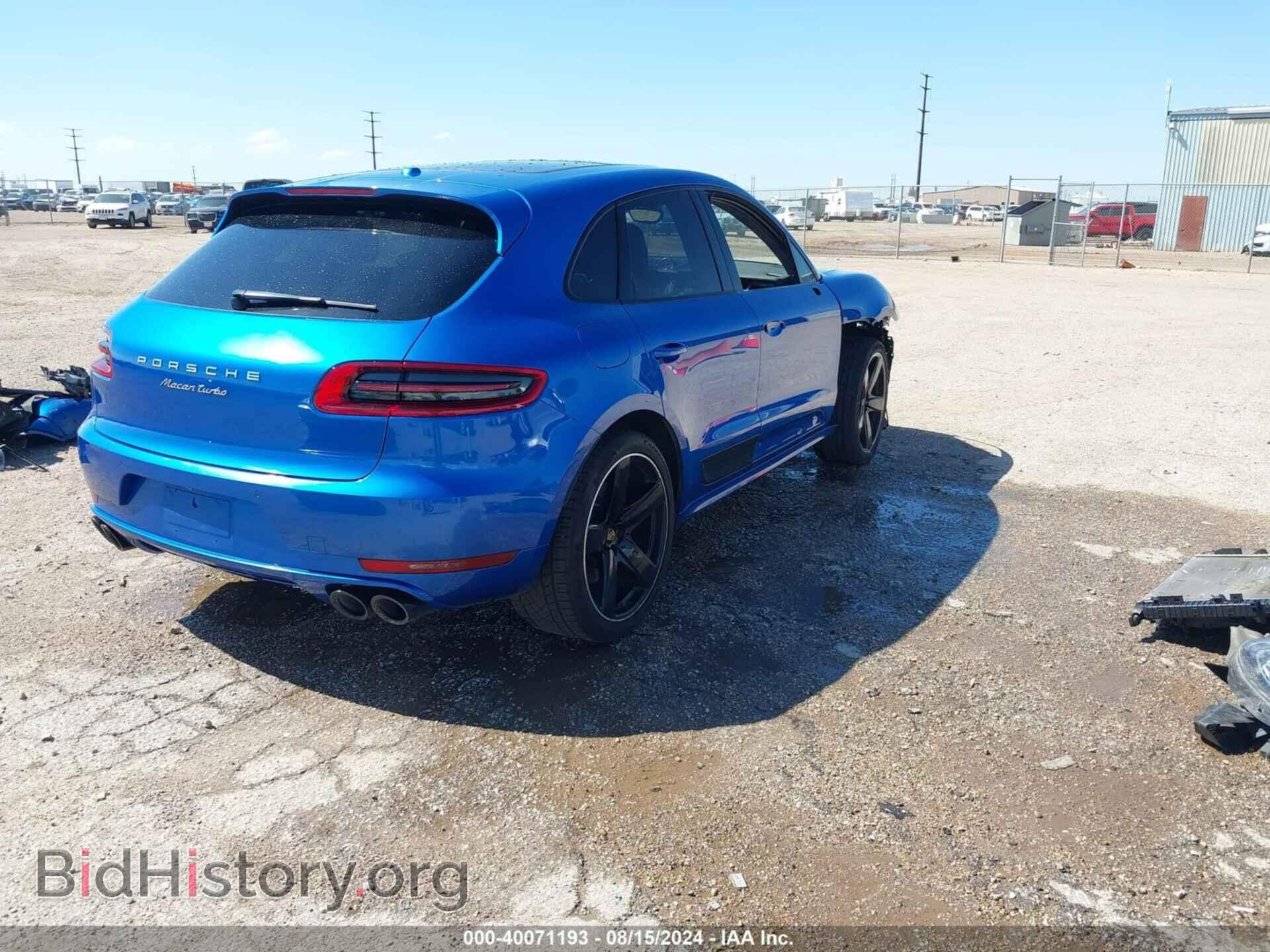 2015 PORSCHE MACAN - VIN: WP1AF2A55FLB96709 - Фото 4