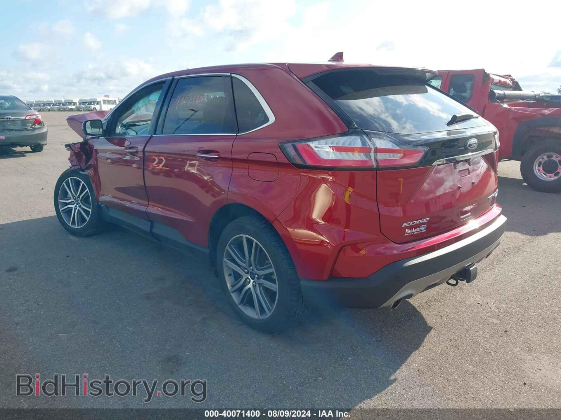2019 FORD EDGE - VIN: 2FMPK4K9XKBB76353 - Фото 3