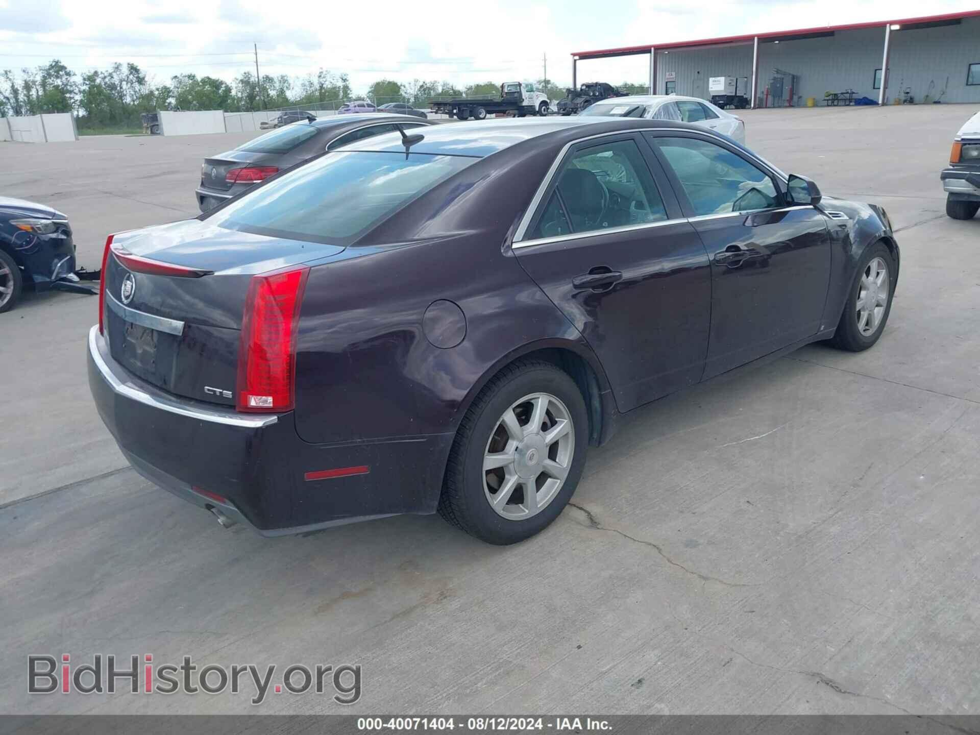 2008 CADILLAC CTS - VIN: 1G6DF577780130596 - Фото 4